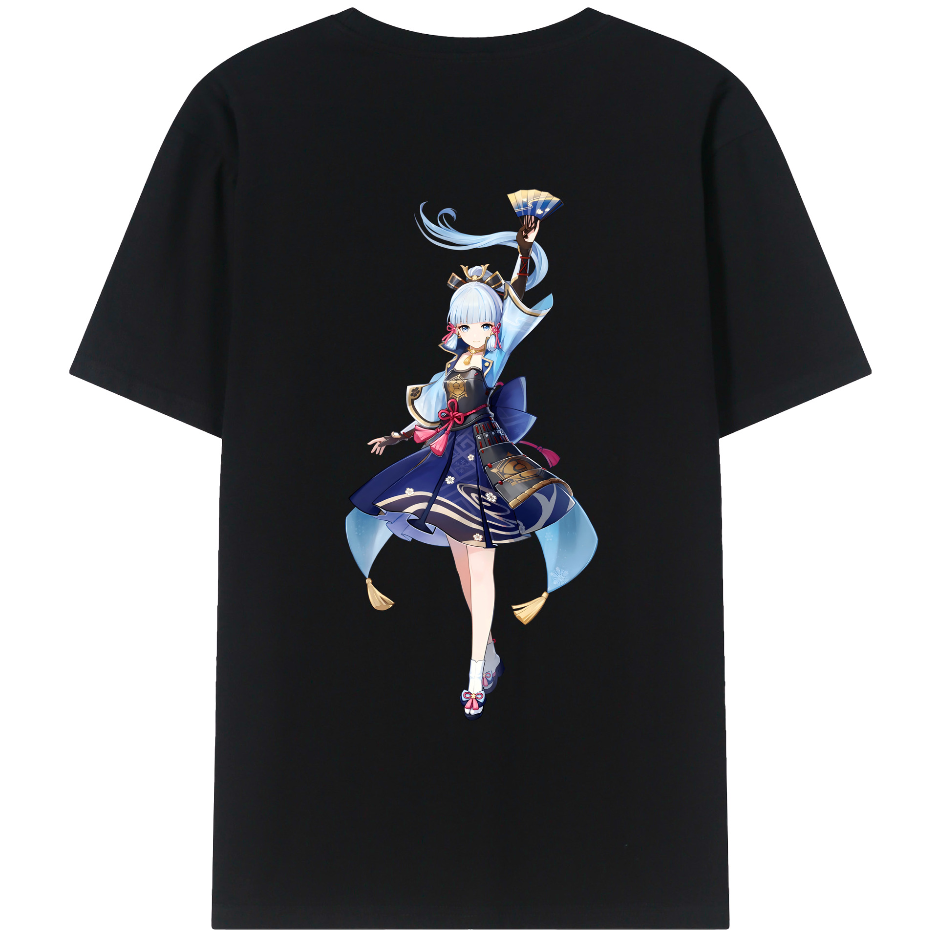 げんし神 神里綾華 神宮寺レン genshin Kamimiya Ren 綿100％ メンズ半袖Tシャツ（バックプリント） 通気性