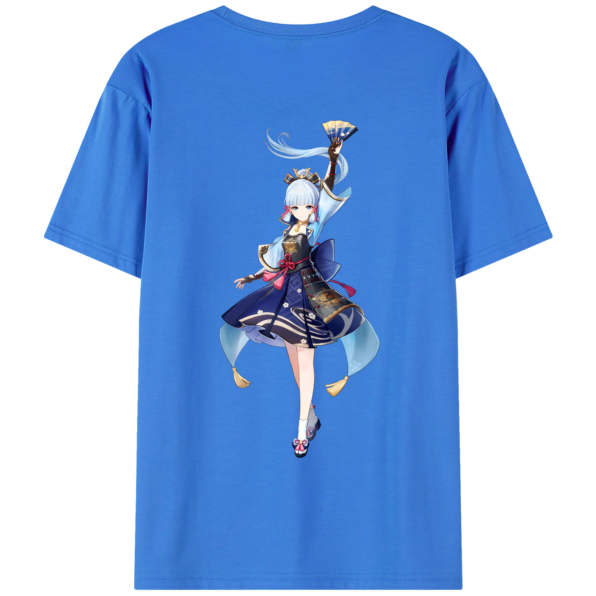 げんし神 神里綾華 神宮寺レン genshin Kamimiya Ren 綿100％ メンズ半袖Tシャツ（バックプリント） 通気性
