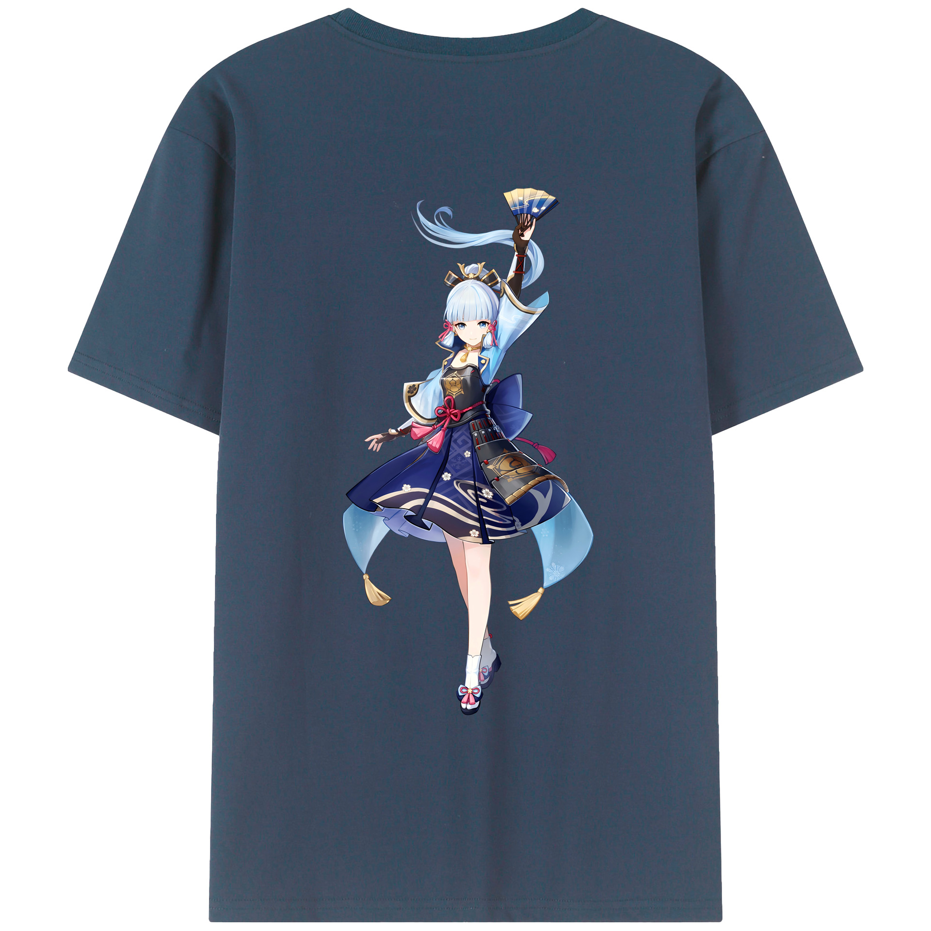 げんし神 神里綾華 神宮寺レン genshin Kamimiya Ren 綿100％ メンズ半袖Tシャツ（バックプリント） 通気性