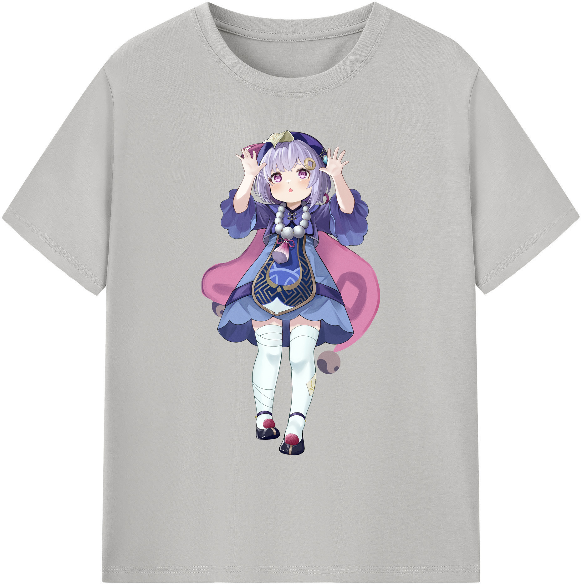 げんし神 七七 なな  genshin Nana 綿100％ メンズ半袖Tシャツ｜肌触りやわらか＆通気性