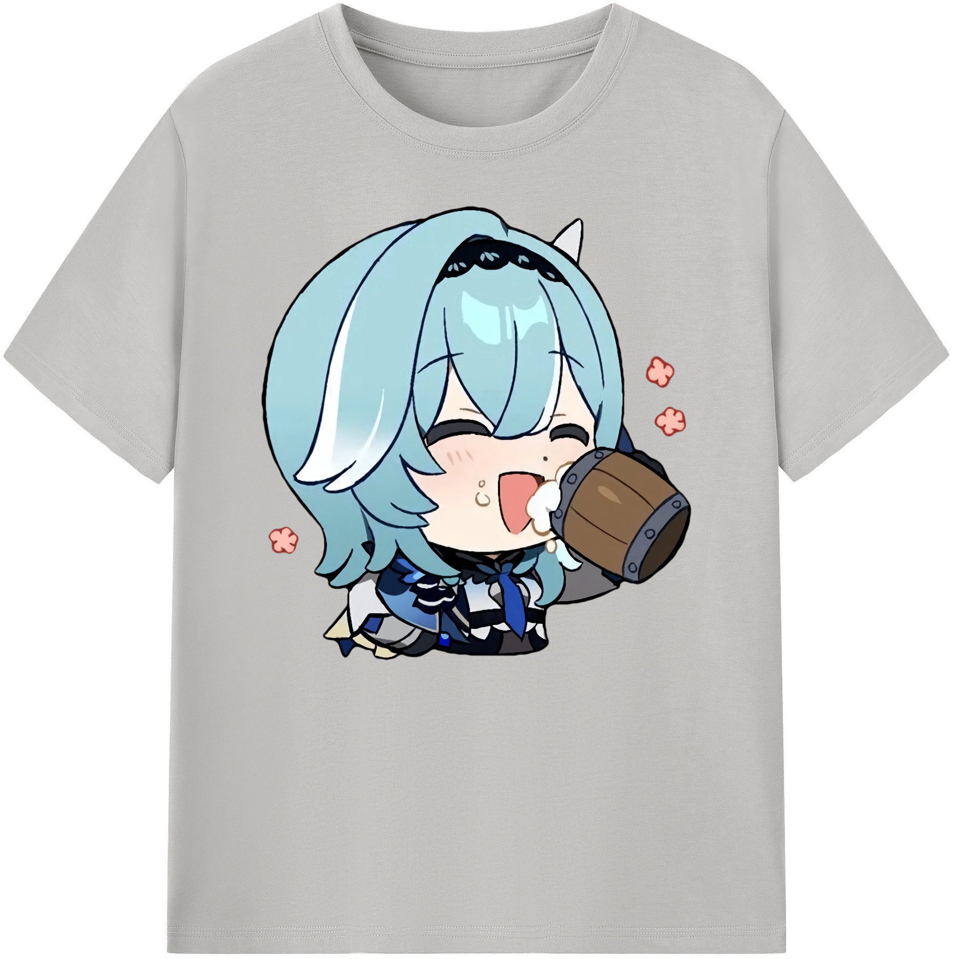 げんし神 优菈 ゆうら genshin Yūra 綿100％ メンズ半袖Tシャツ｜肌触りやわらか＆通気性