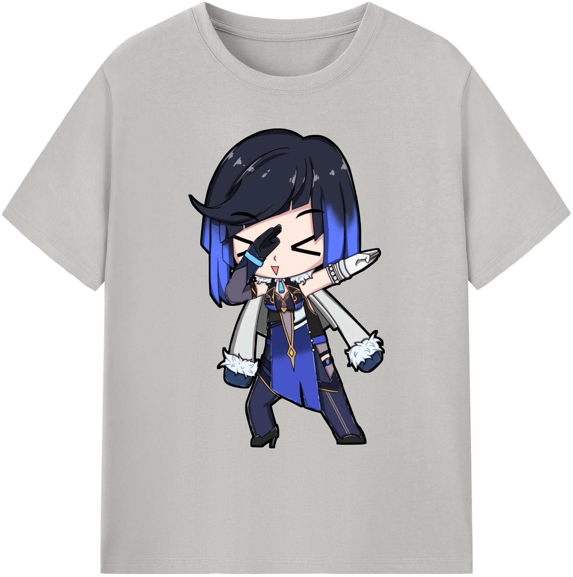 げんし神 夜兰 やらん genshin Yaran 綿100％ メンズ半袖Tシャツ｜肌触りやわらか＆通気性