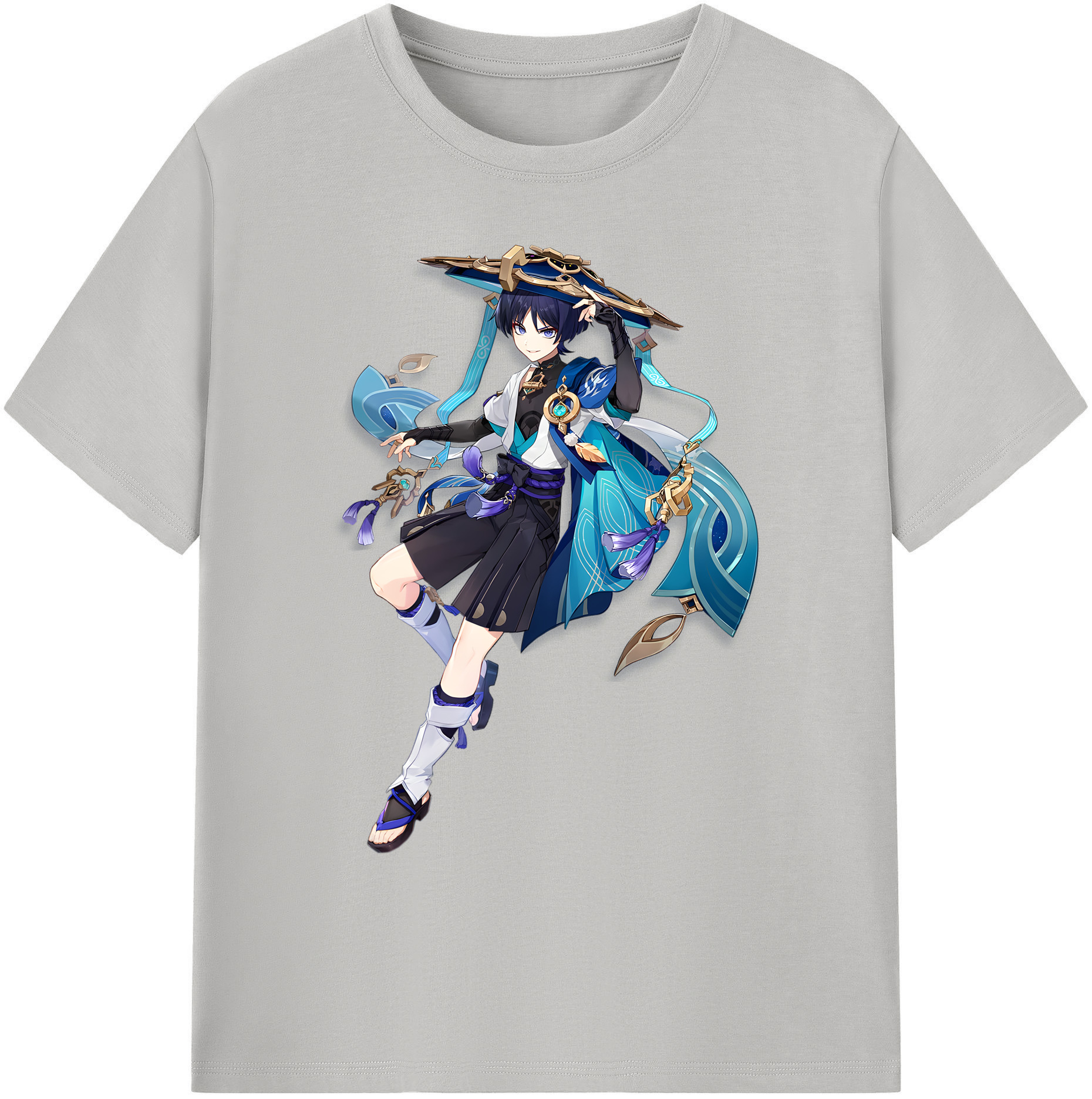 げんし神 さんペい genshin Sanpei 綿100％ メンズ半袖Tシャツ｜肌触りやわらか＆通気性