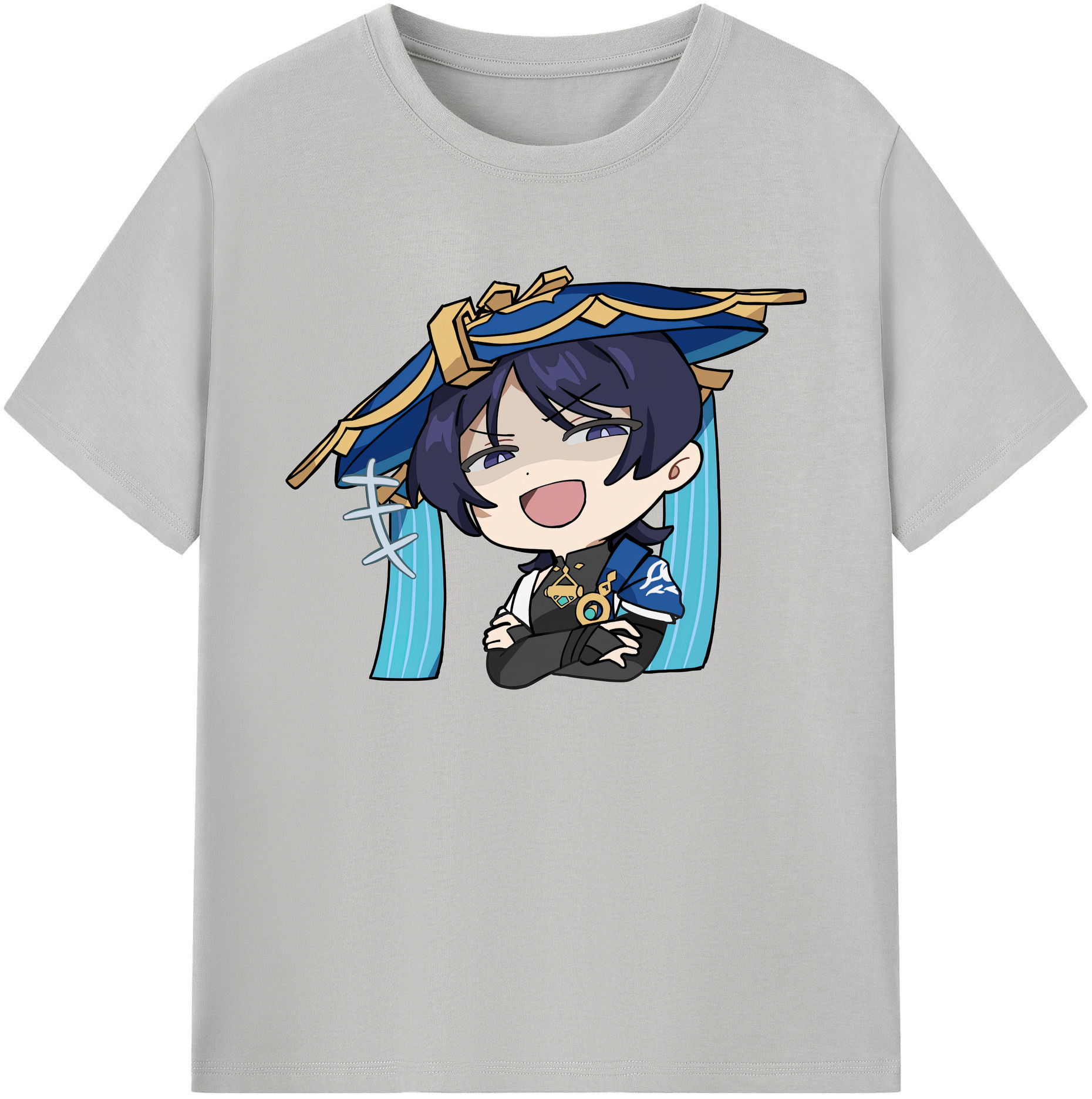 げんし神 さんペい genshin Sanpei 綿100％ メンズ半袖Tシャツ｜肌触りやわらか＆通気性