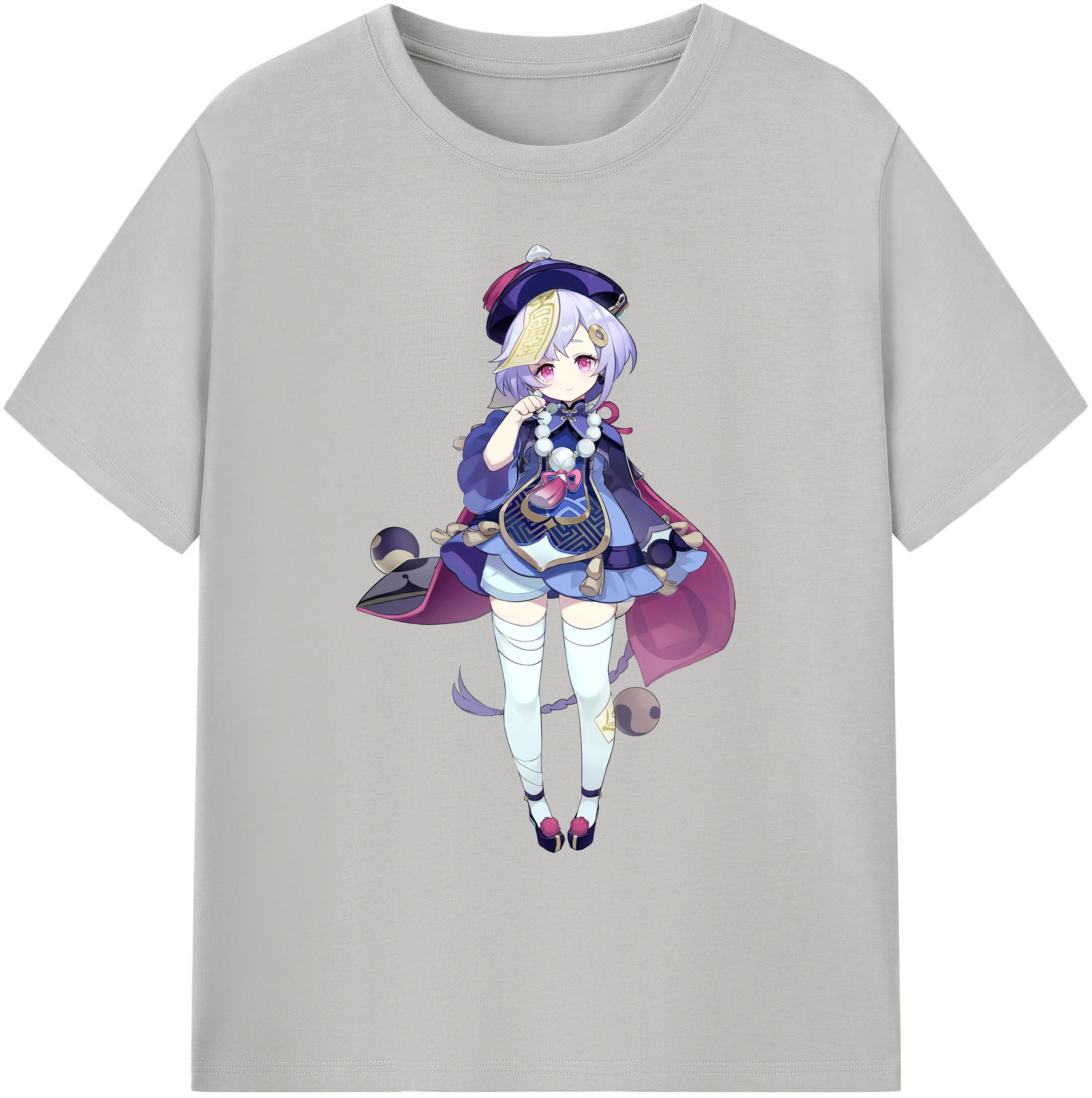 げんし神 七七 なな  genshin Nana 綿100％ メンズ半袖Tシャツ｜肌触りやわらか＆通気性