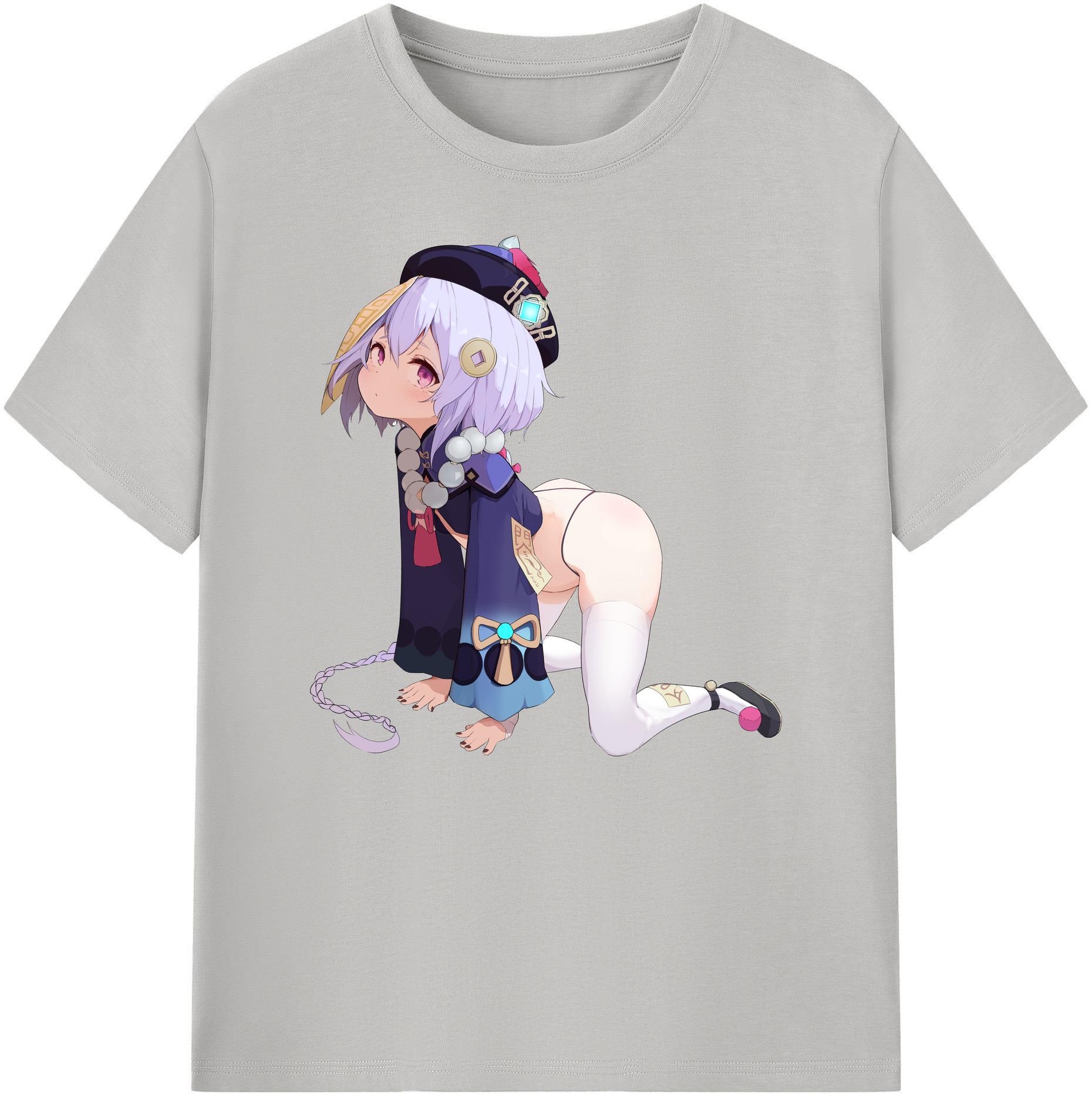 げんし神 七七 なな  genshin Nana 綿100％ メンズ半袖Tシャツ｜肌触りやわらか＆通気性