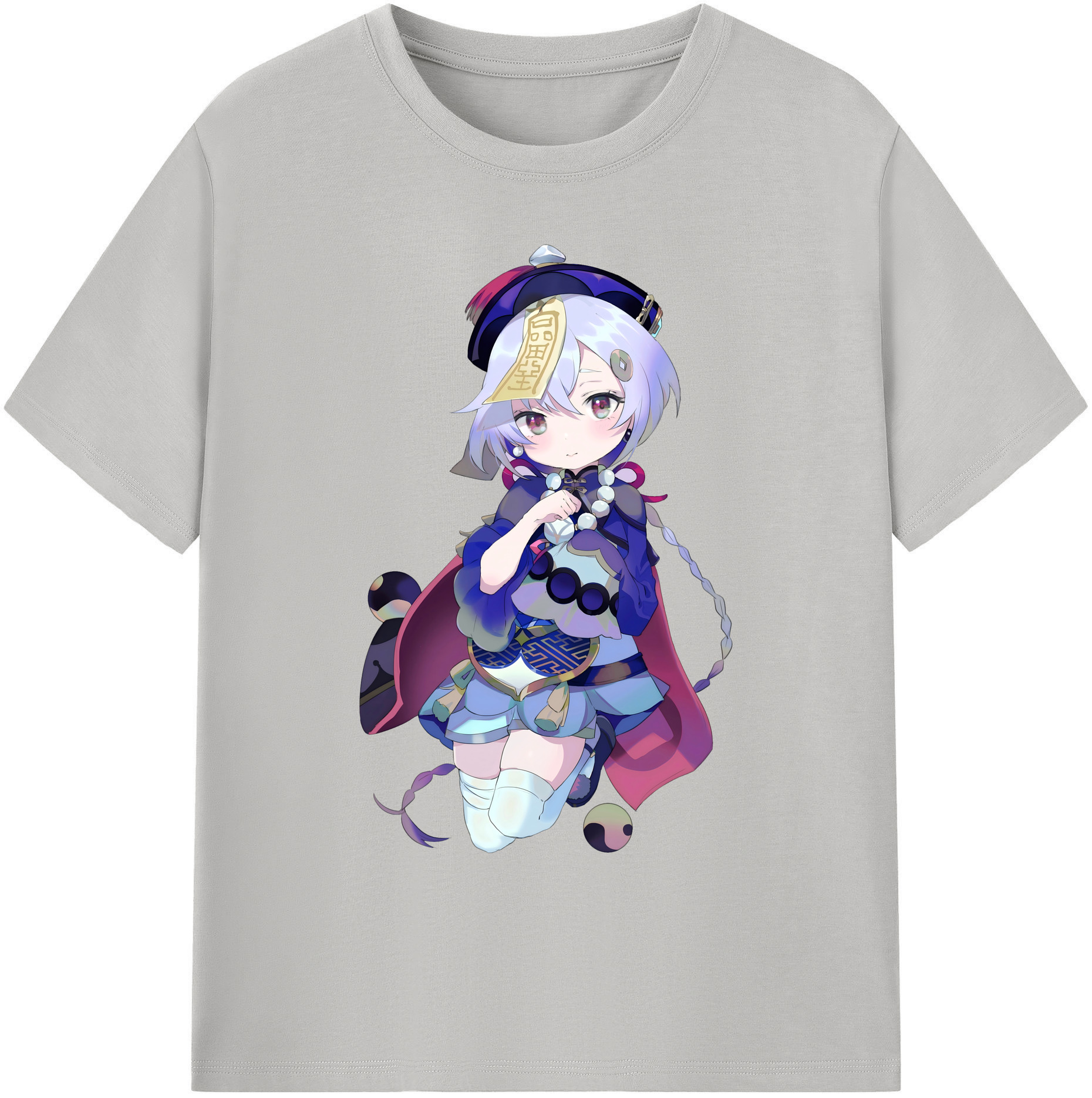 げんし神 七七 なな  genshin Nana 綿100％ メンズ半袖Tシャツ｜肌触りやわらか＆通気性
