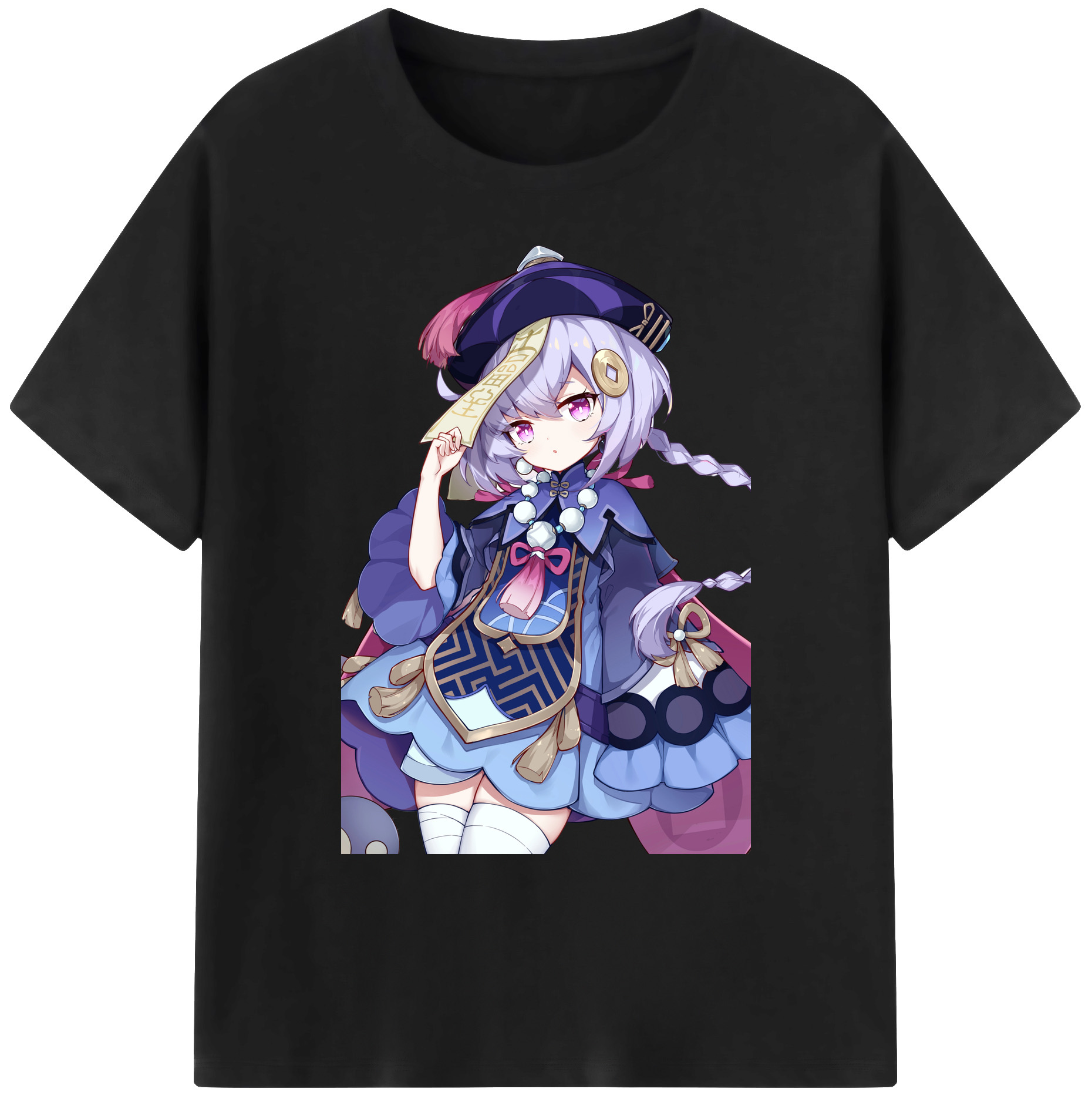げんし神 七七 なな  genshin Nana 綿100％ メンズ半袖Tシャツ｜肌触りやわらか＆通気性