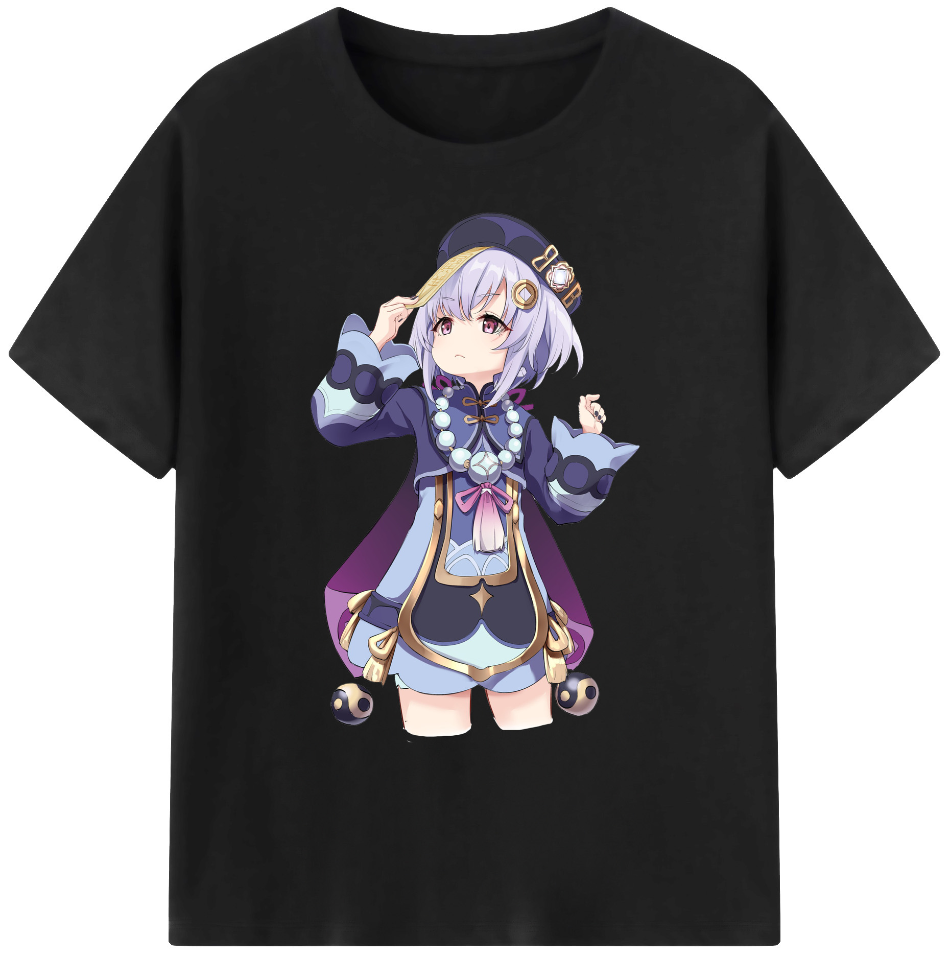 げんし神 七七 なな  genshin Nana 綿100％ メンズ半袖Tシャツ｜肌触りやわらか＆通気性