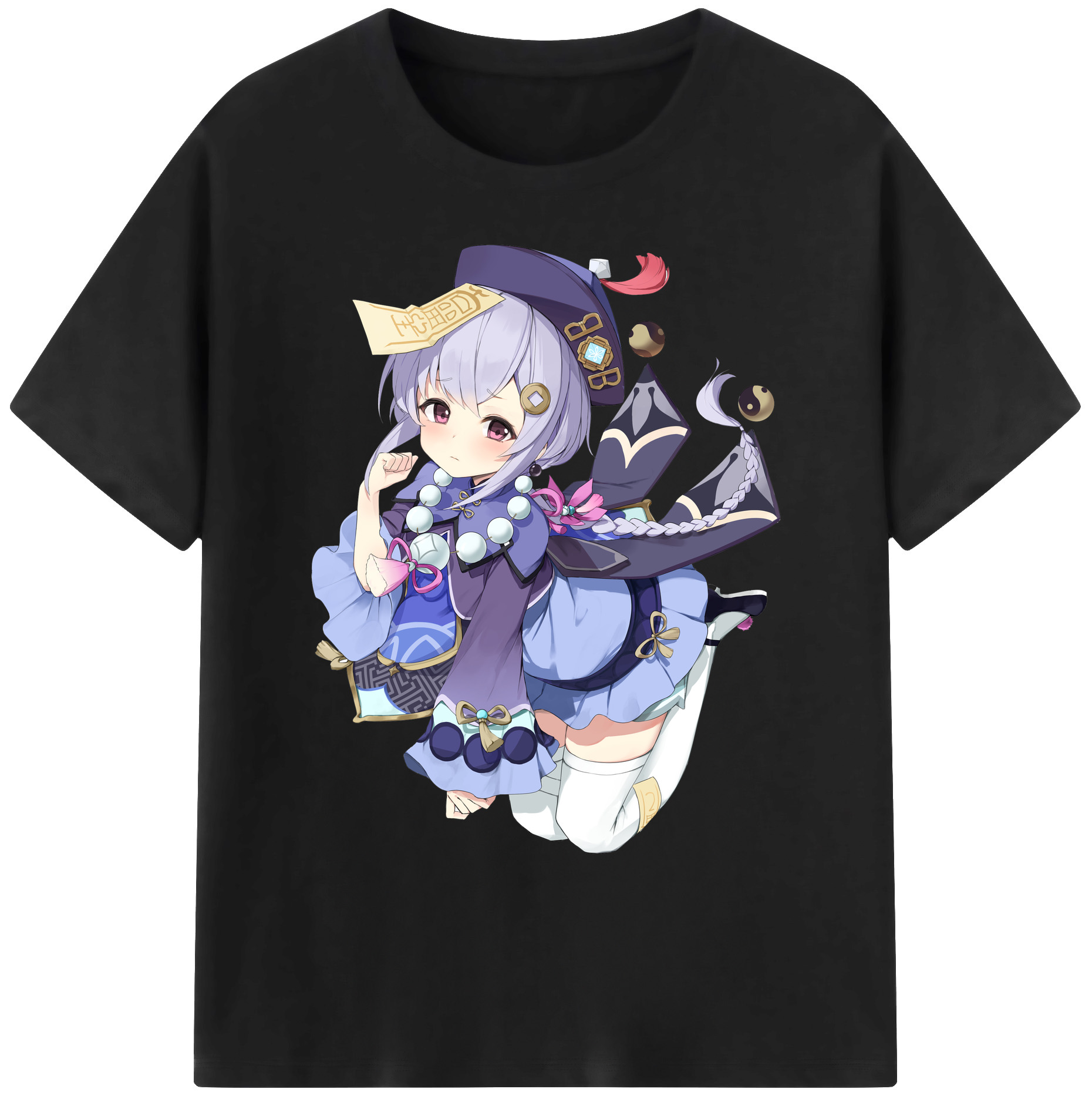 げんし神 七七 なな  genshin Nana 綿100％ メンズ半袖Tシャツ｜肌触りやわらか＆通気性