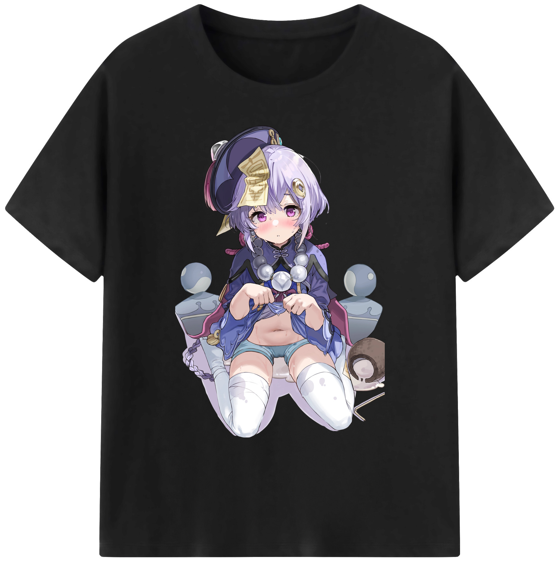 げんし神 七七 なな  genshin Nana 綿100％ メンズ半袖Tシャツ｜肌触りやわらか＆通気性