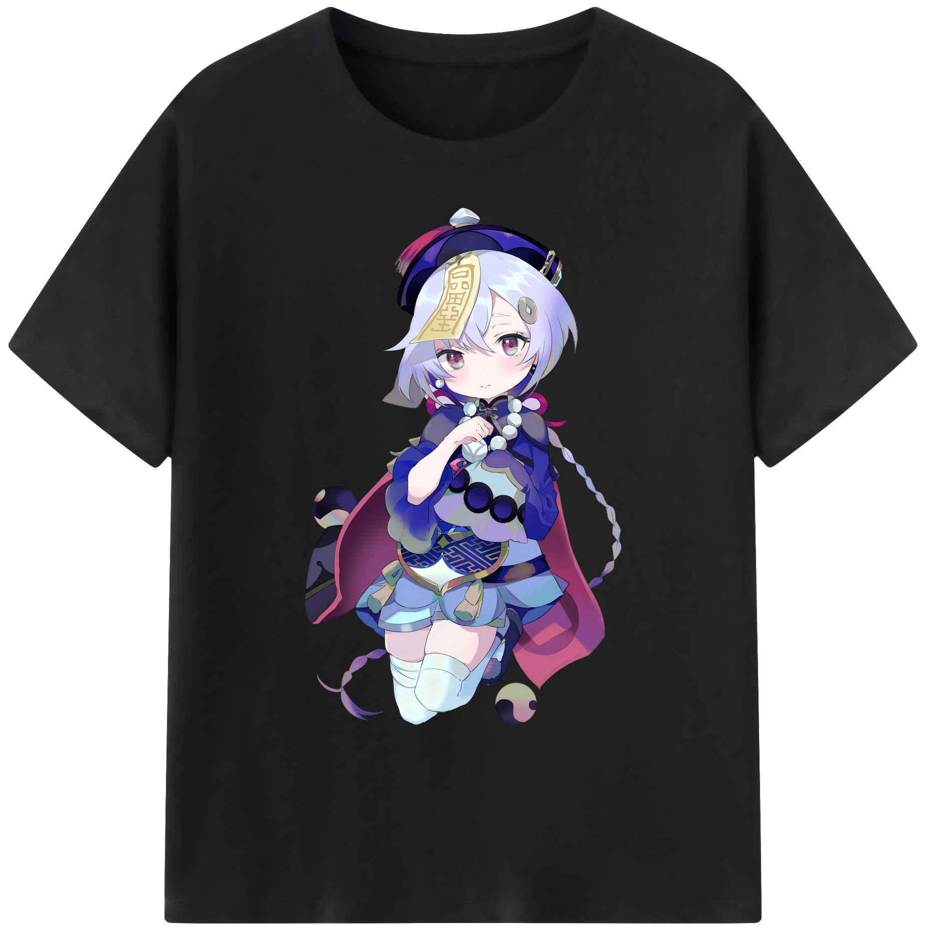げんし神 七七 なな  genshin Nana 綿100％ メンズ半袖Tシャツ｜肌触りやわらか＆通気性