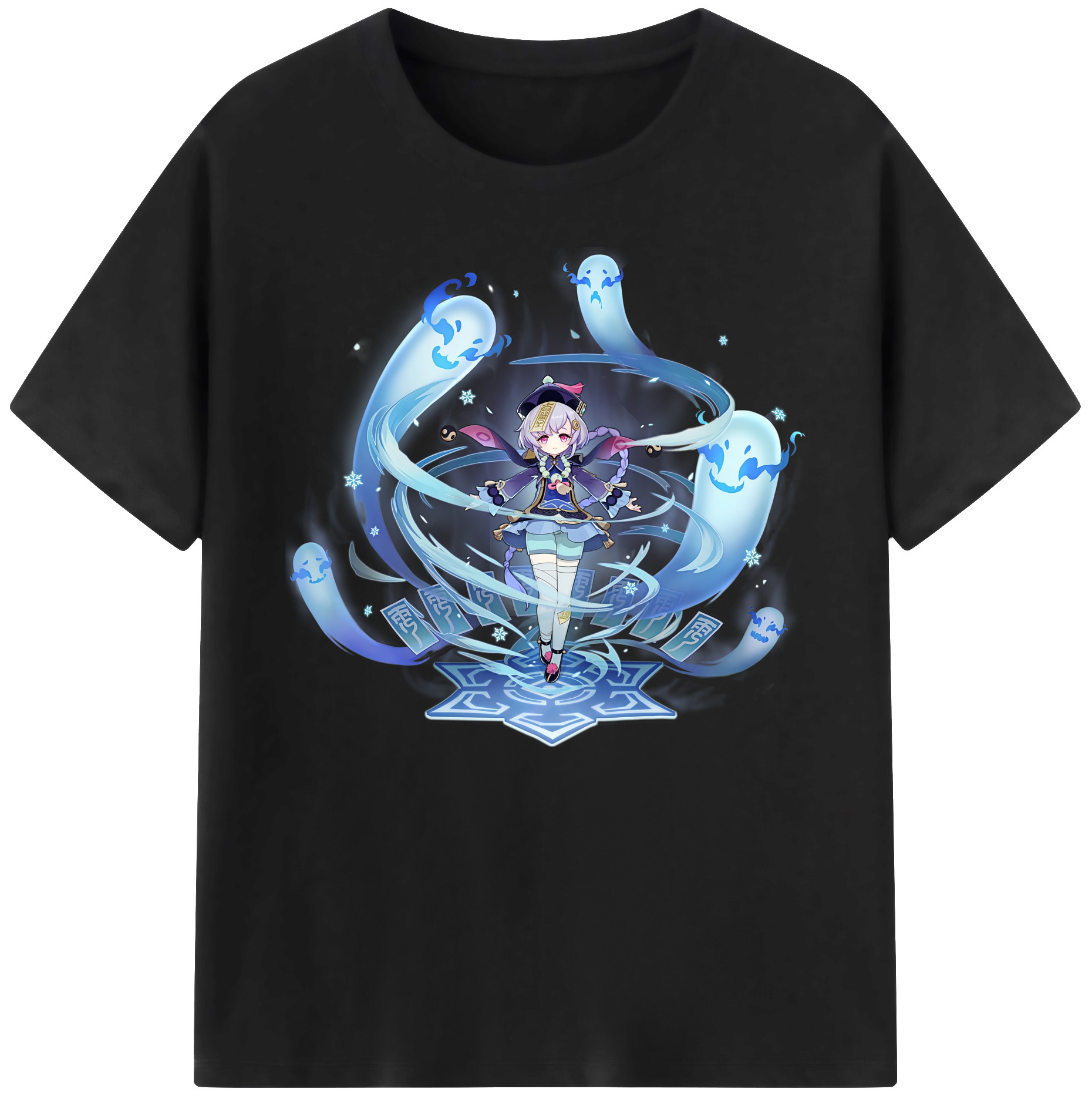 げんし神 七七 なな  genshin Nana 綿100％ メンズ半袖Tシャツ｜肌触りやわらか＆通気性