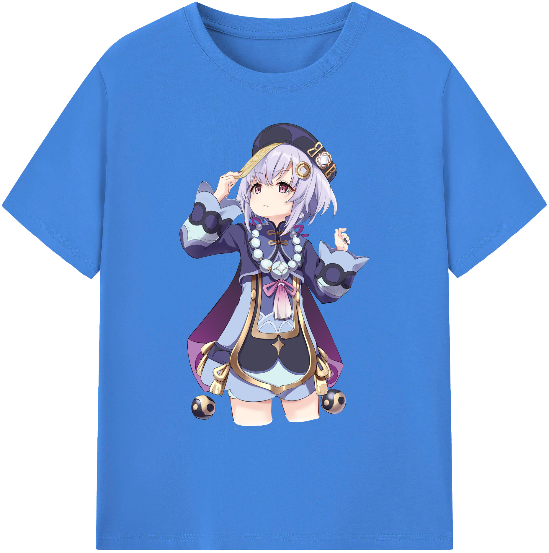 げんし神 七七 なな  genshin Nana 綿100％ メンズ半袖Tシャツ｜肌触りやわらか＆通気性