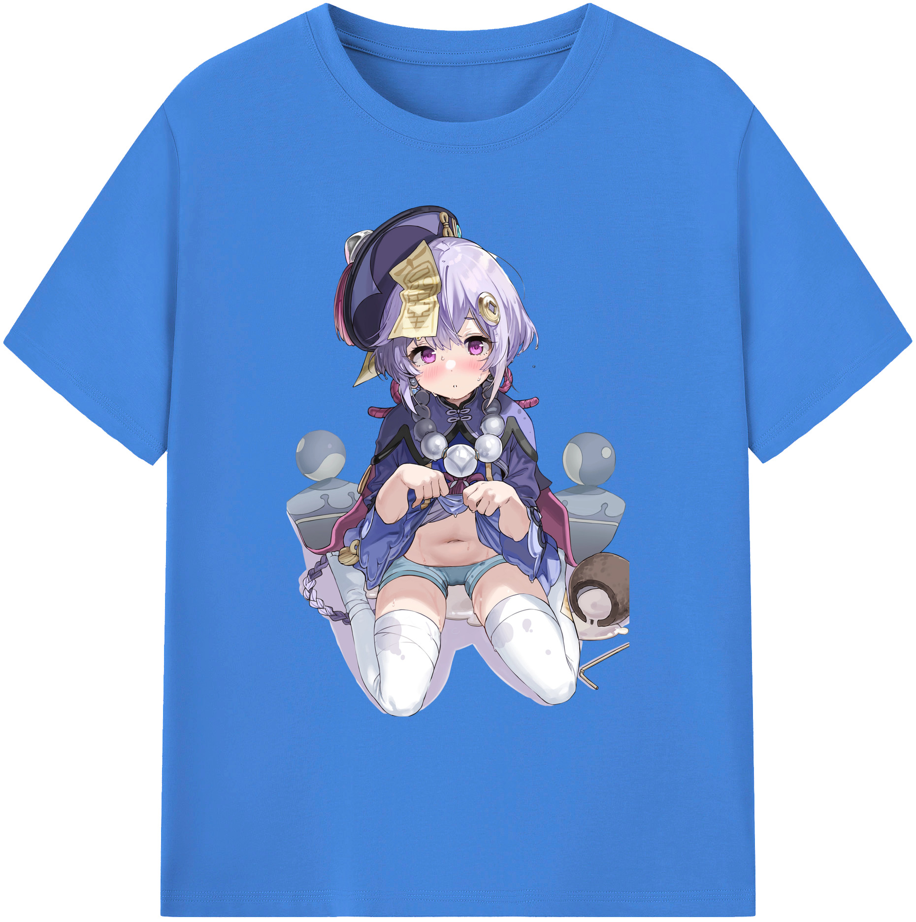 げんし神 七七 なな  genshin Nana 綿100％ メンズ半袖Tシャツ｜肌触りやわらか＆通気性