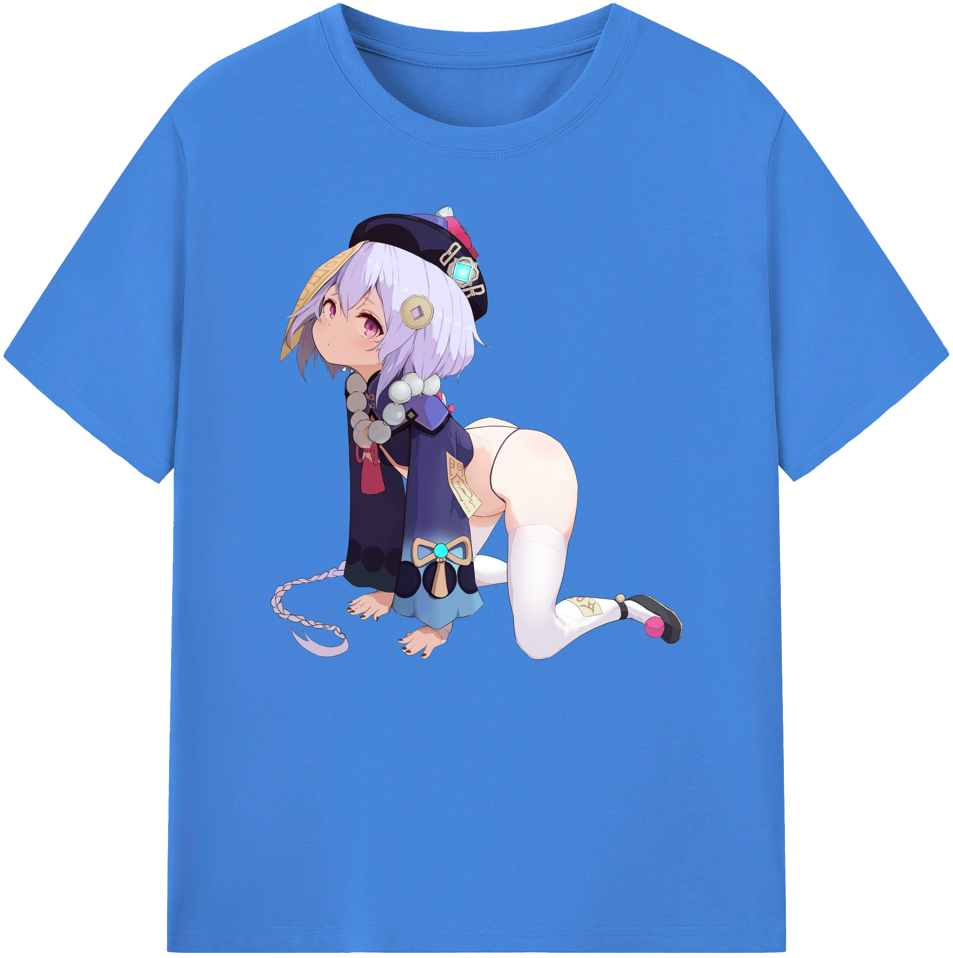 げんし神 七七 なな  genshin Nana 綿100％ メンズ半袖Tシャツ｜肌触りやわらか＆通気性