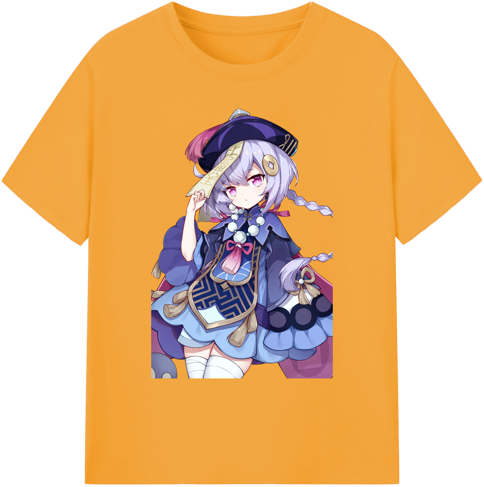 げんし神 七七 なな  genshin Nana 綿100％ メンズ半袖Tシャツ｜肌触りやわらか＆通気性