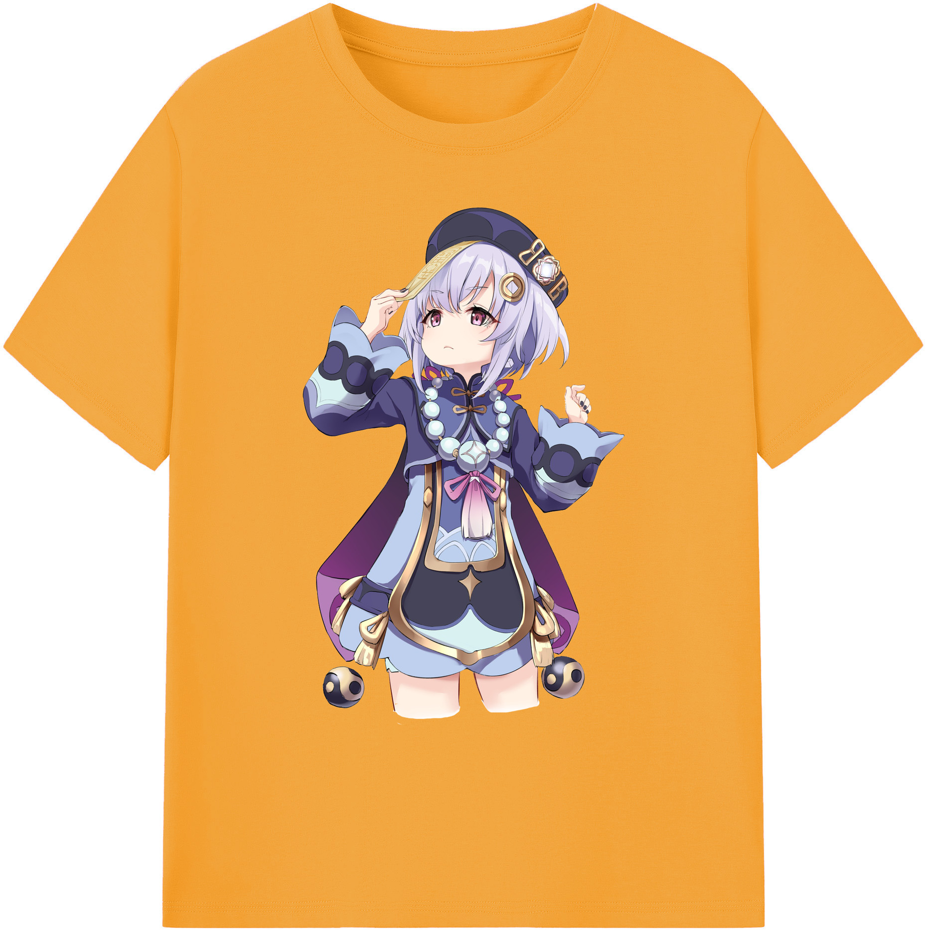 げんし神 七七 なな  genshin Nana 綿100％ メンズ半袖Tシャツ｜肌触りやわらか＆通気性
