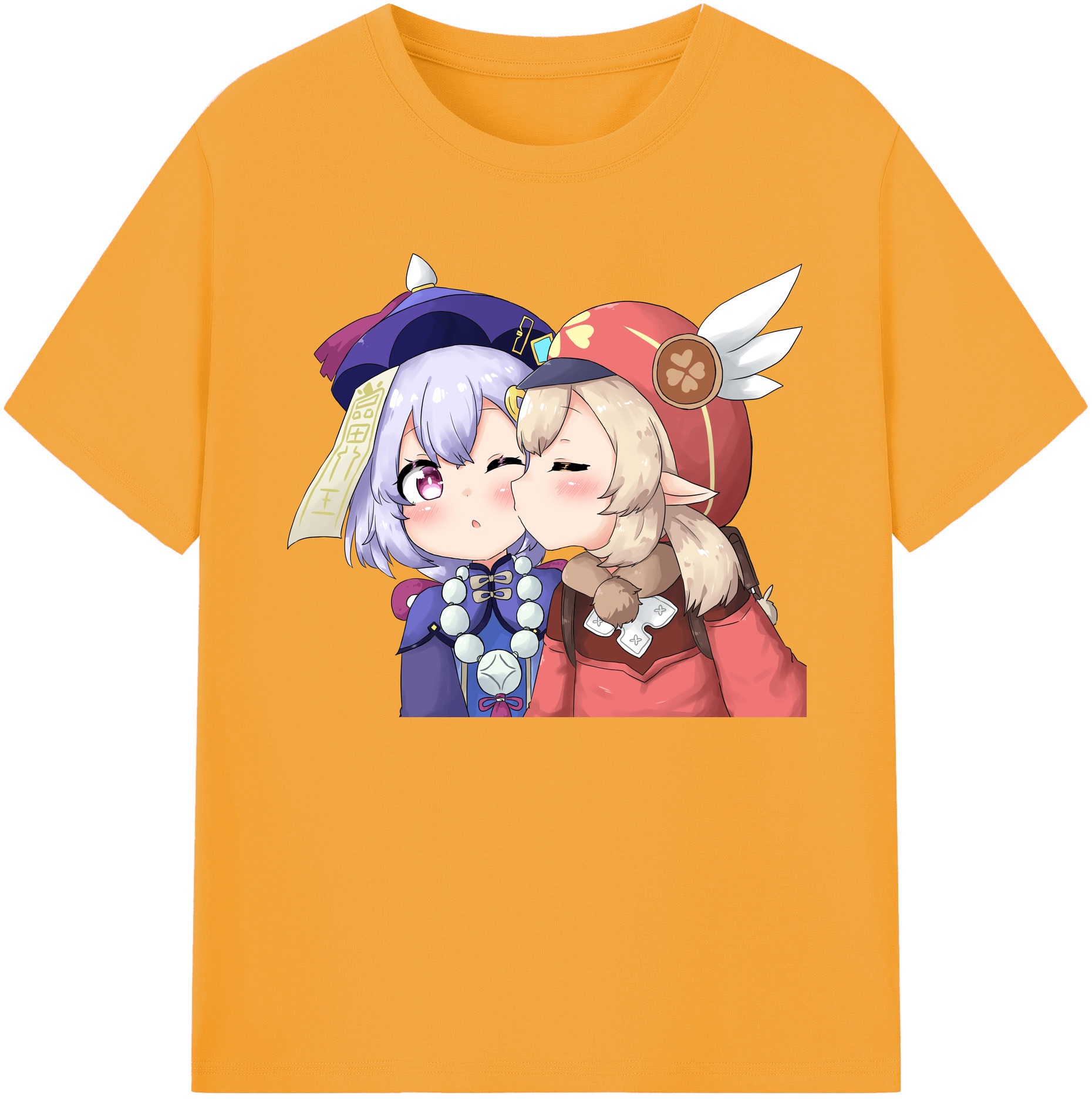 げんし神 七七 なな  genshin Nana 綿100％ メンズ半袖Tシャツ｜肌触りやわらか＆通気性