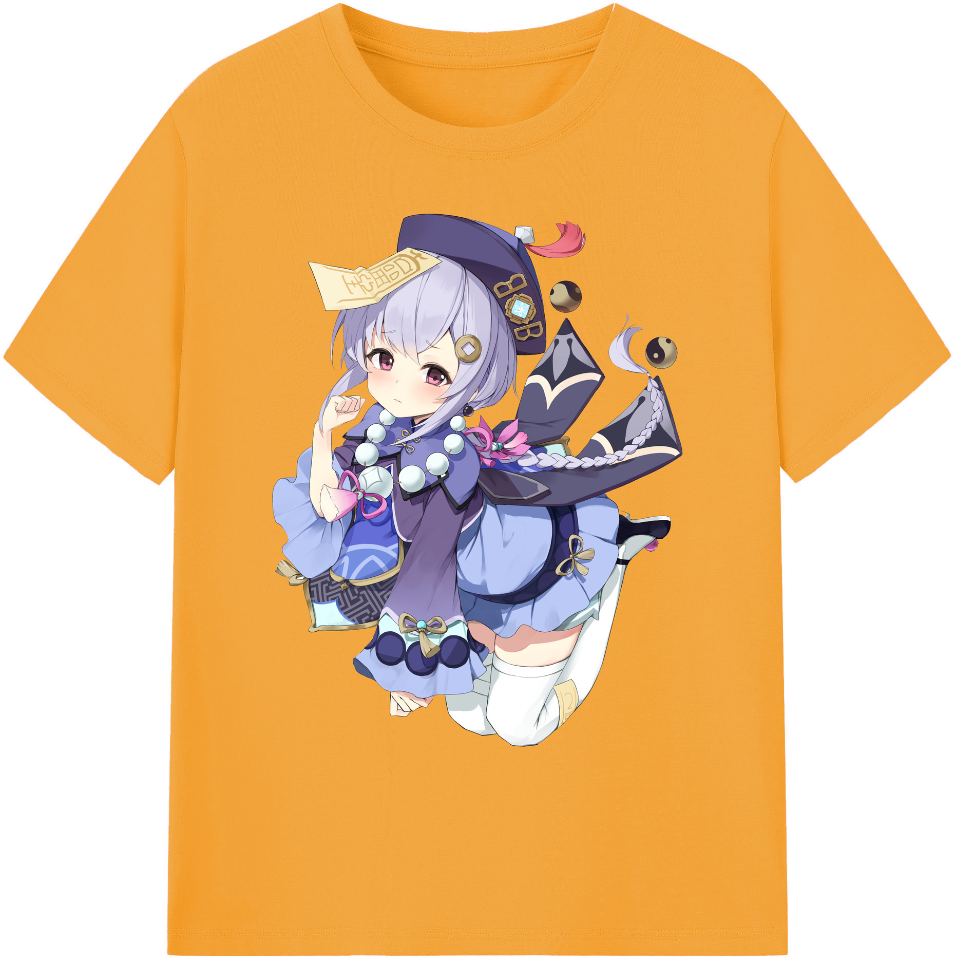 げんし神 七七 なな  genshin Nana 綿100％ メンズ半袖Tシャツ｜肌触りやわらか＆通気性
