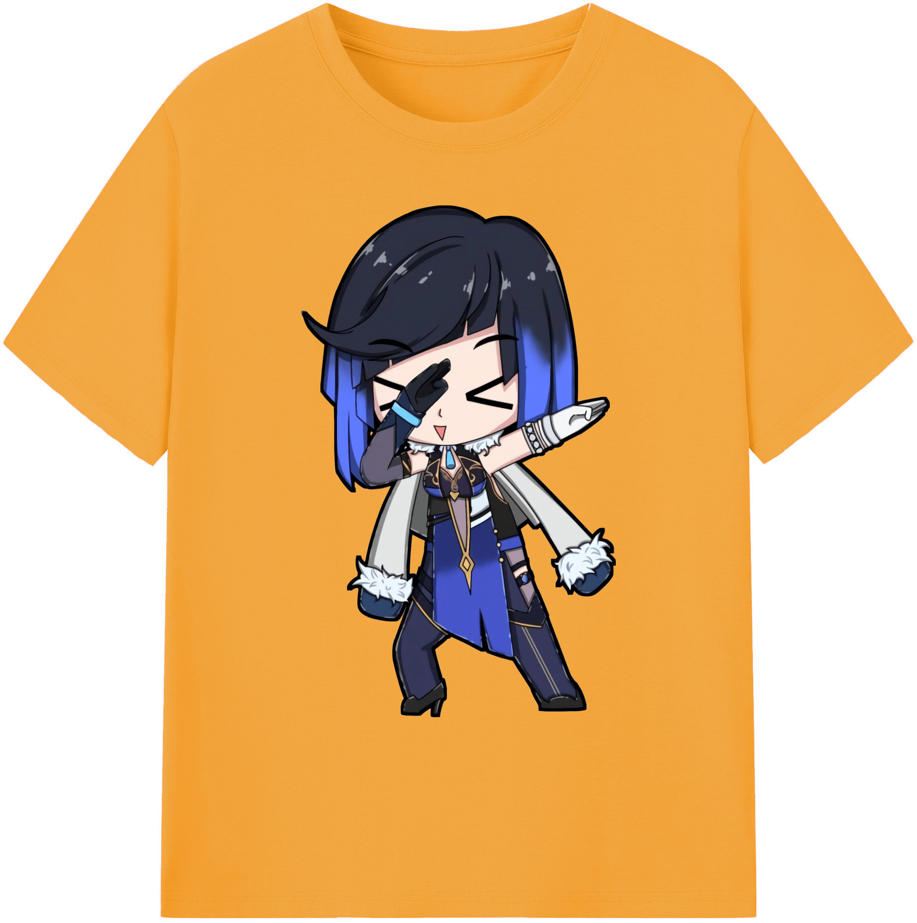 げんし神 夜兰 やらん genshin Yaran 綿100％ メンズ半袖Tシャツ｜肌触りやわらか＆通気性