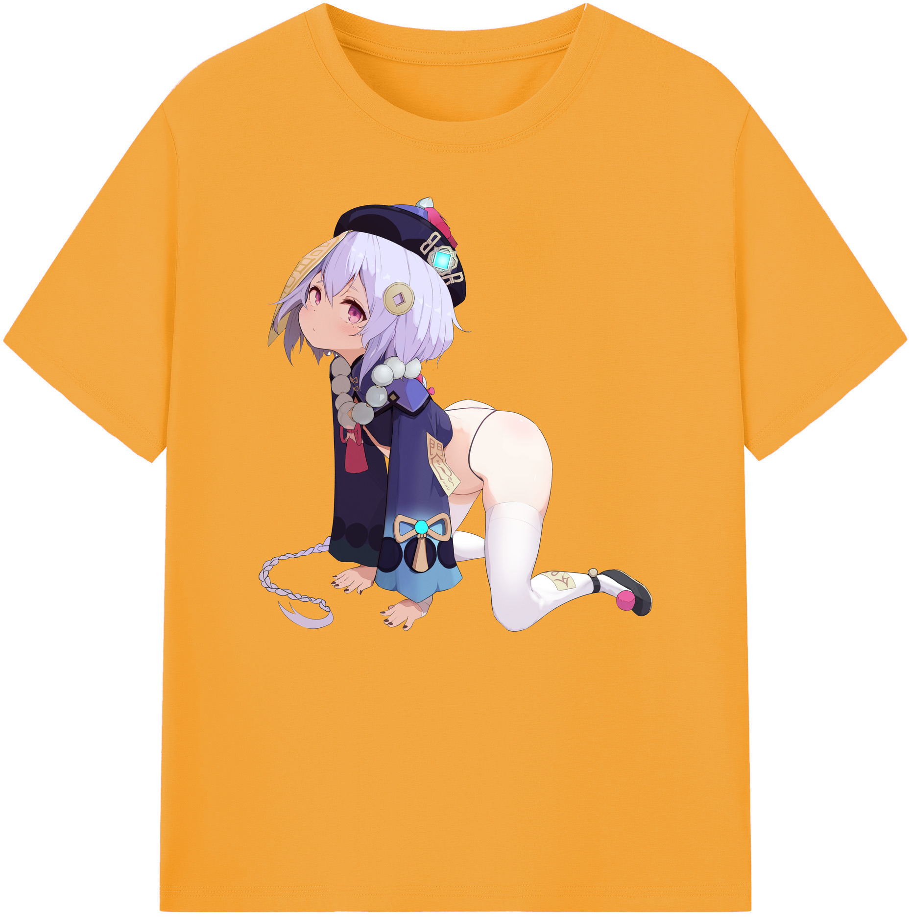 げんし神 七七 なな  genshin Nana 綿100％ メンズ半袖Tシャツ｜肌触りやわらか＆通気性