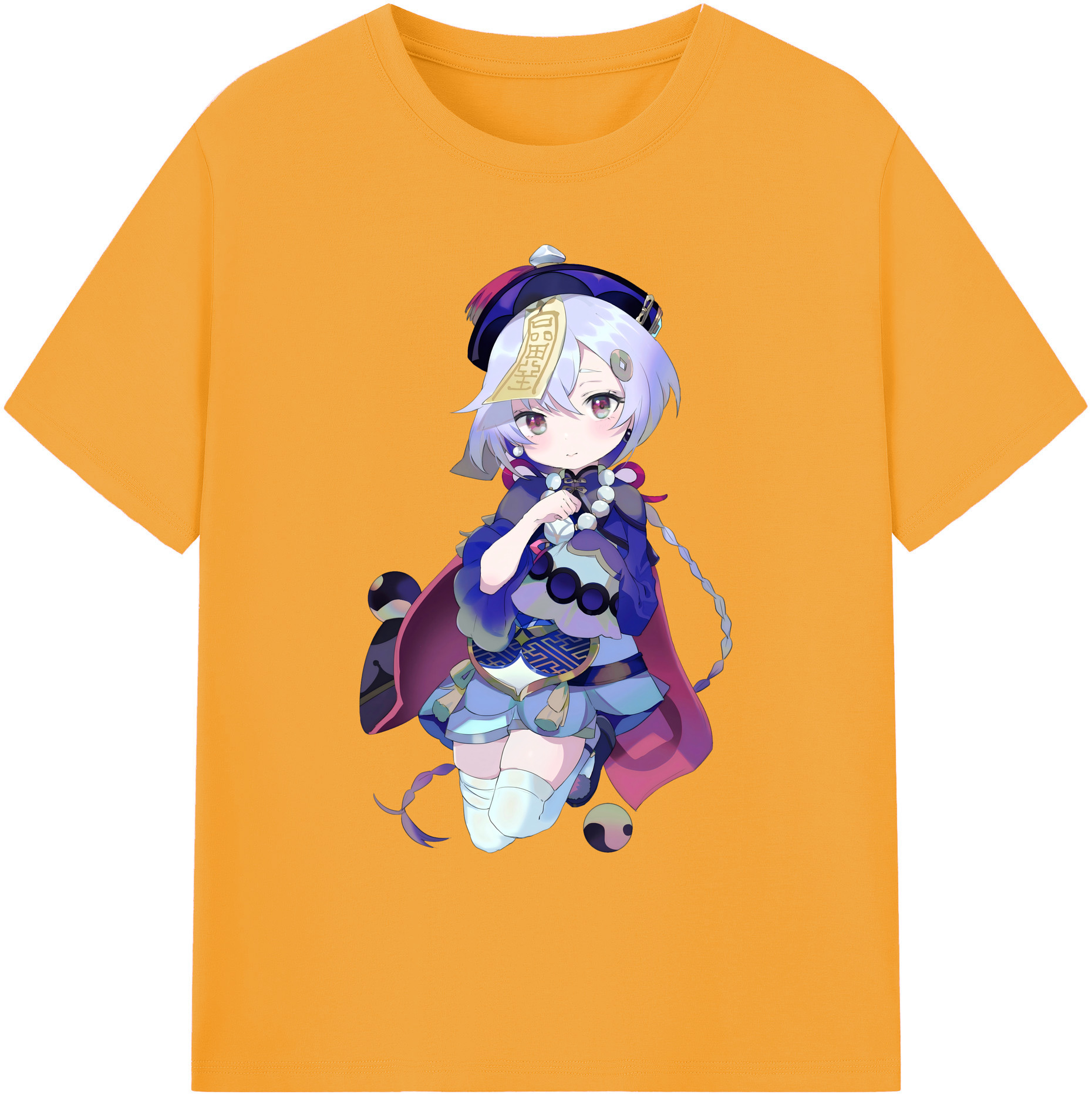 げんし神 七七 なな  genshin Nana 綿100％ メンズ半袖Tシャツ｜肌触りやわらか＆通気性