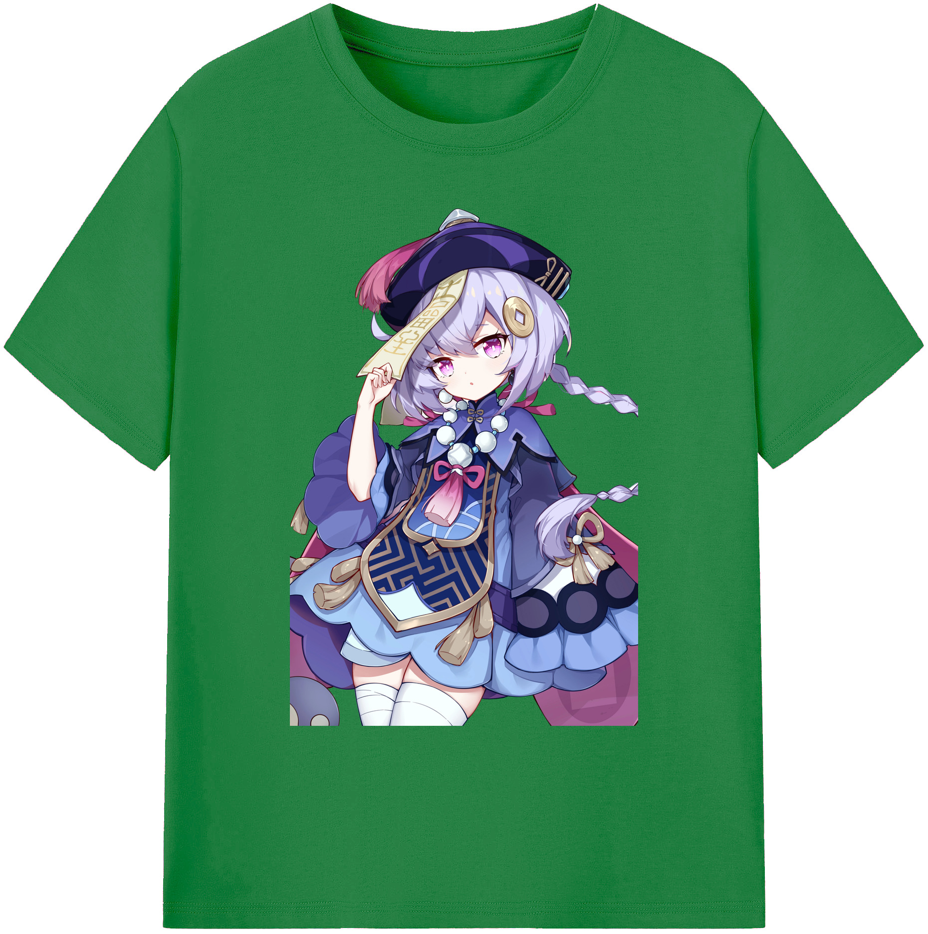 げんし神 七七 なな  genshin Nana 綿100％ メンズ半袖Tシャツ｜肌触りやわらか＆通気性