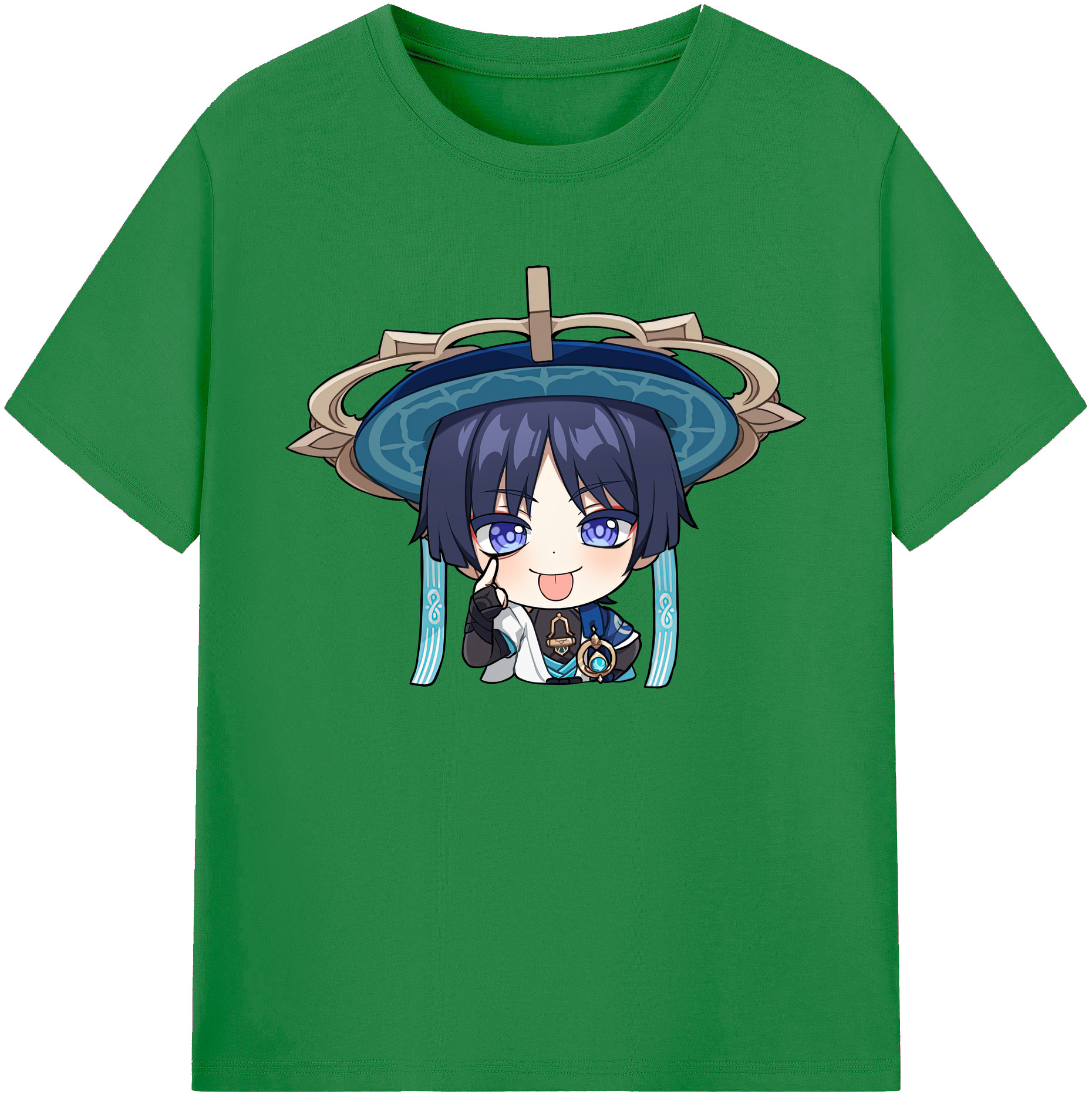 げんし神 さんペい genshin Sanpei 綿100％ メンズ半袖Tシャツ｜肌触りやわらか＆通気性