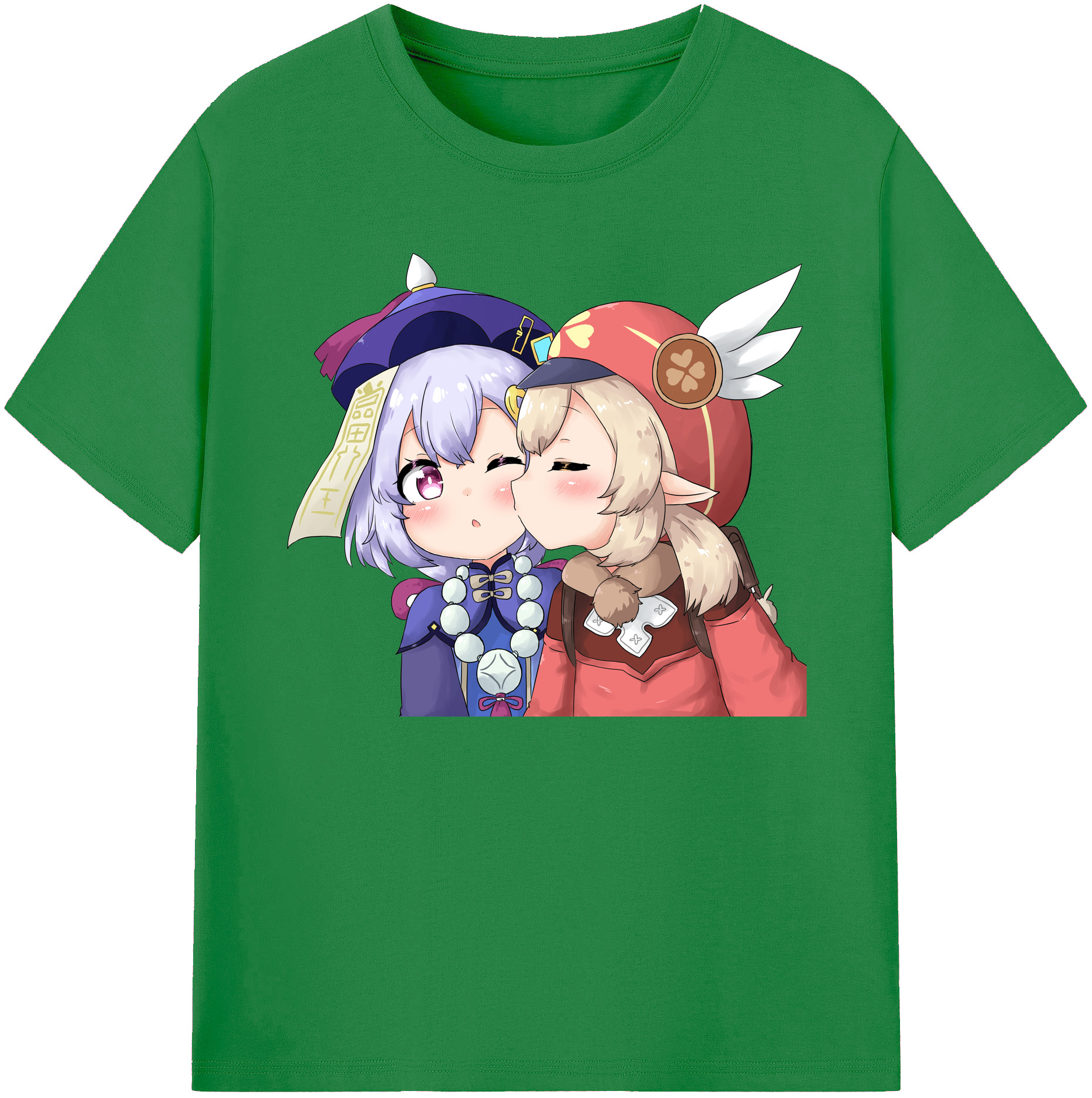 げんし神 七七 なな  genshin Nana 綿100％ メンズ半袖Tシャツ｜肌触りやわらか＆通気性