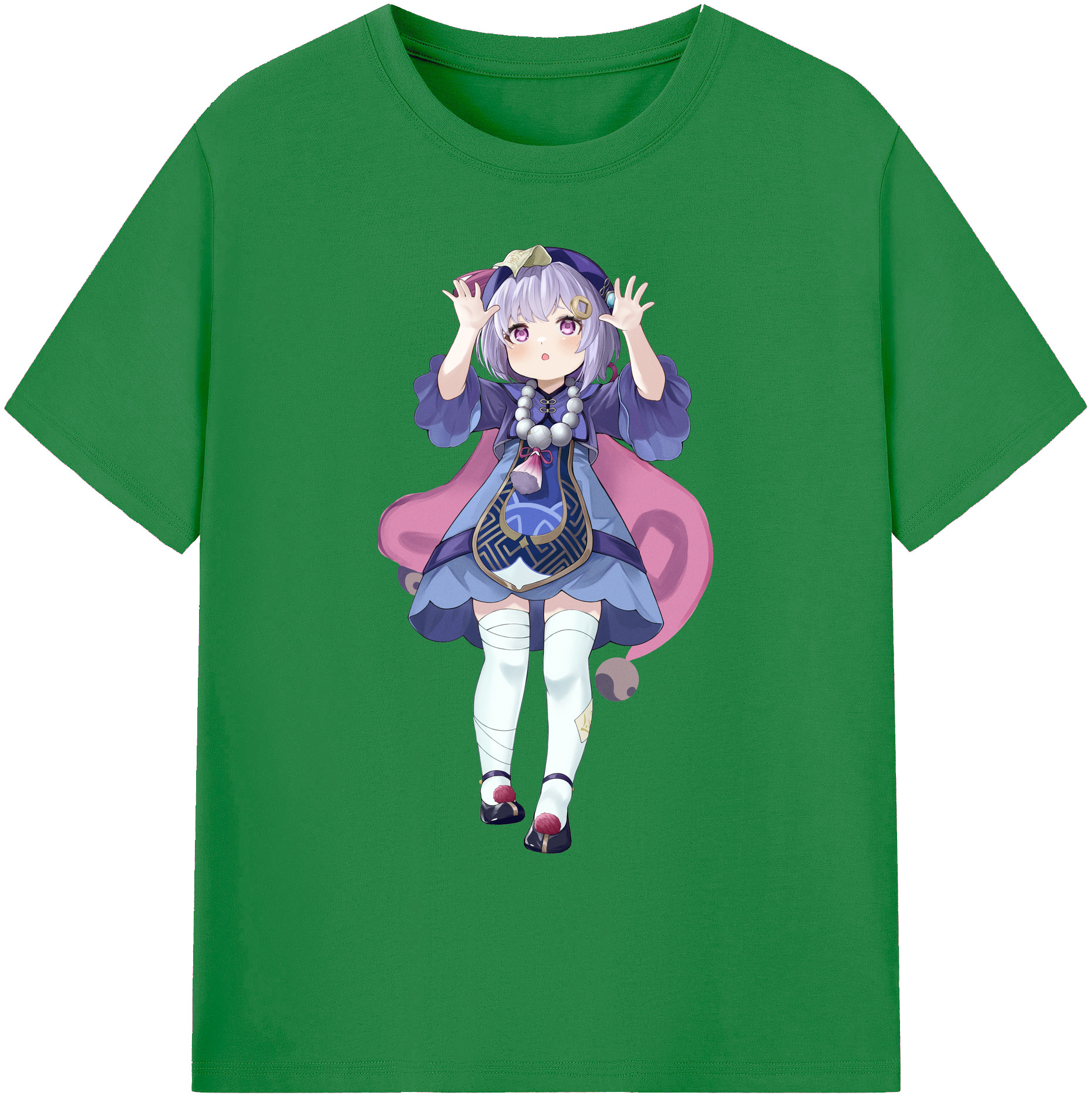 げんし神 七七 なな  genshin Nana 綿100％ メンズ半袖Tシャツ｜肌触りやわらか＆通気性