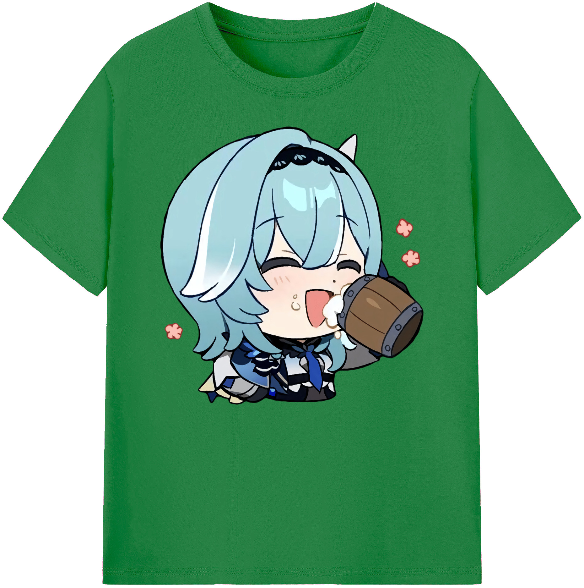 げんし神 优菈 ゆうら genshin Yūra 綿100％ メンズ半袖Tシャツ｜肌触りやわらか＆通気性