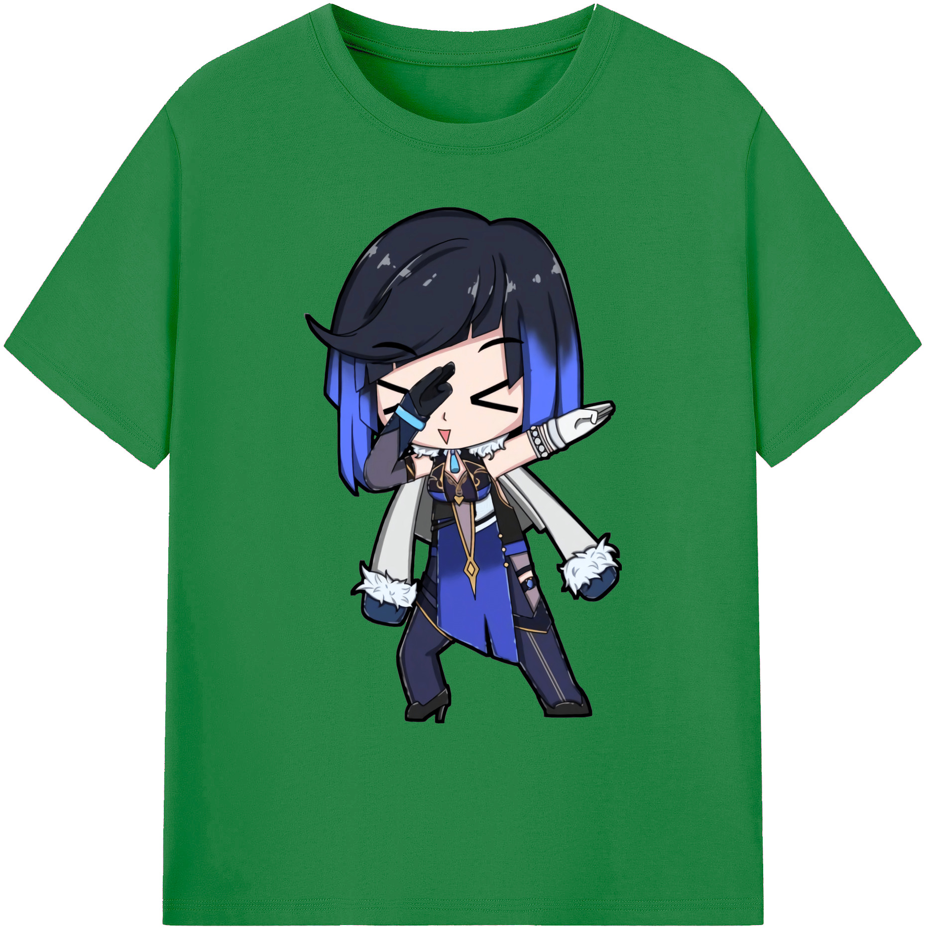 げんし神 夜兰 やらん genshin Yaran 綿100％ メンズ半袖Tシャツ｜肌触りやわらか＆通気性