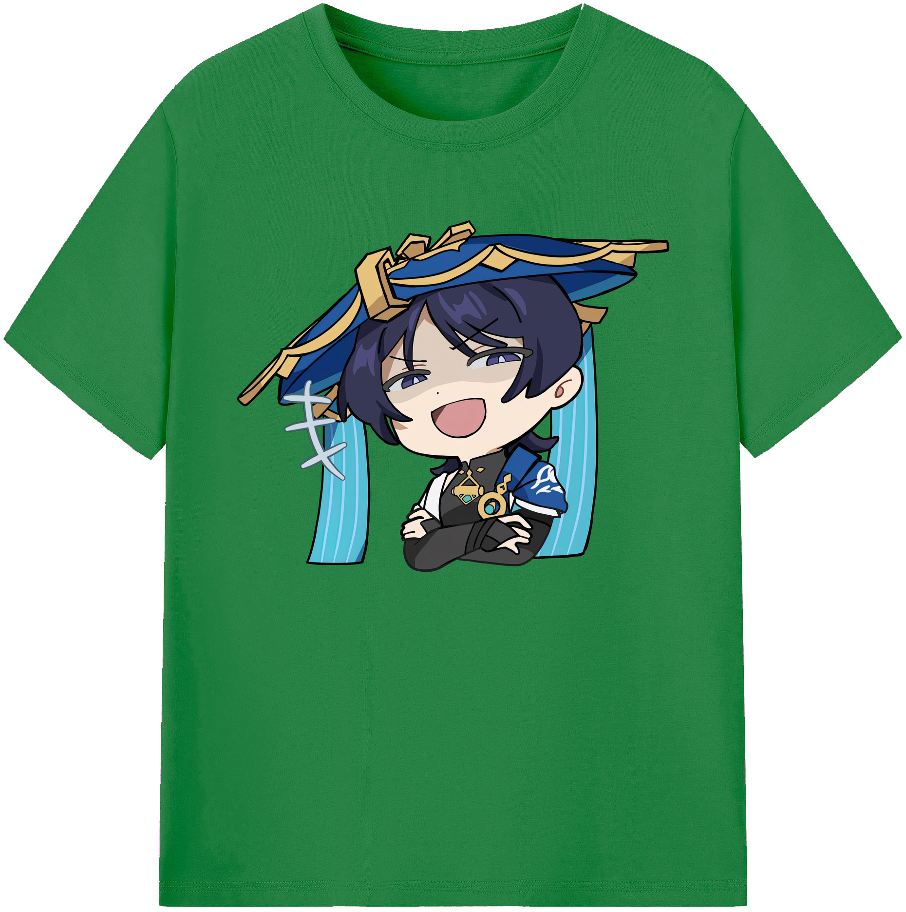 げんし神 さんペい genshin Sanpei 綿100％ メンズ半袖Tシャツ｜肌触りやわらか＆通気性
