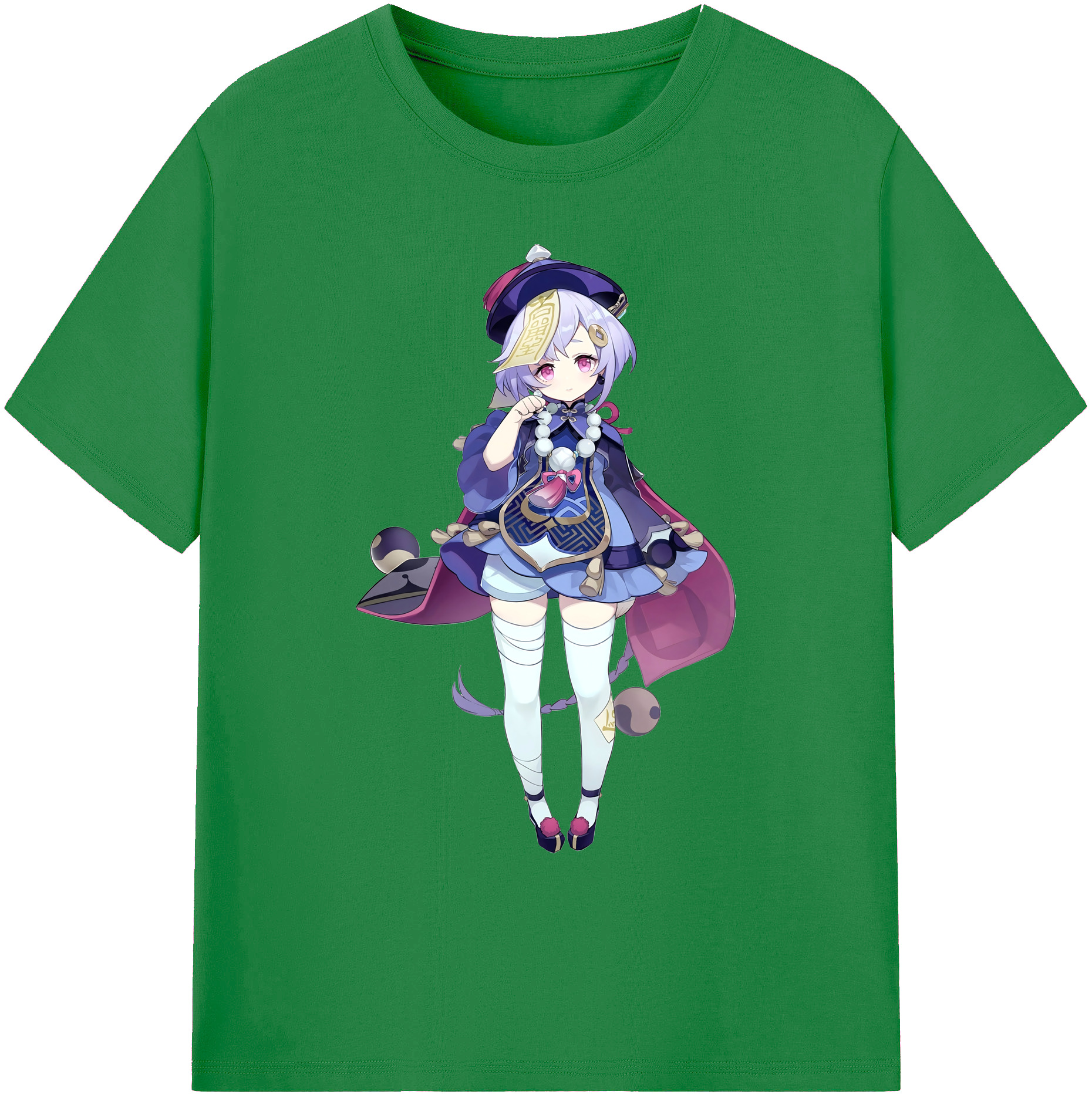 げんし神 七七 なな  genshin Nana 綿100％ メンズ半袖Tシャツ｜肌触りやわらか＆通気性
