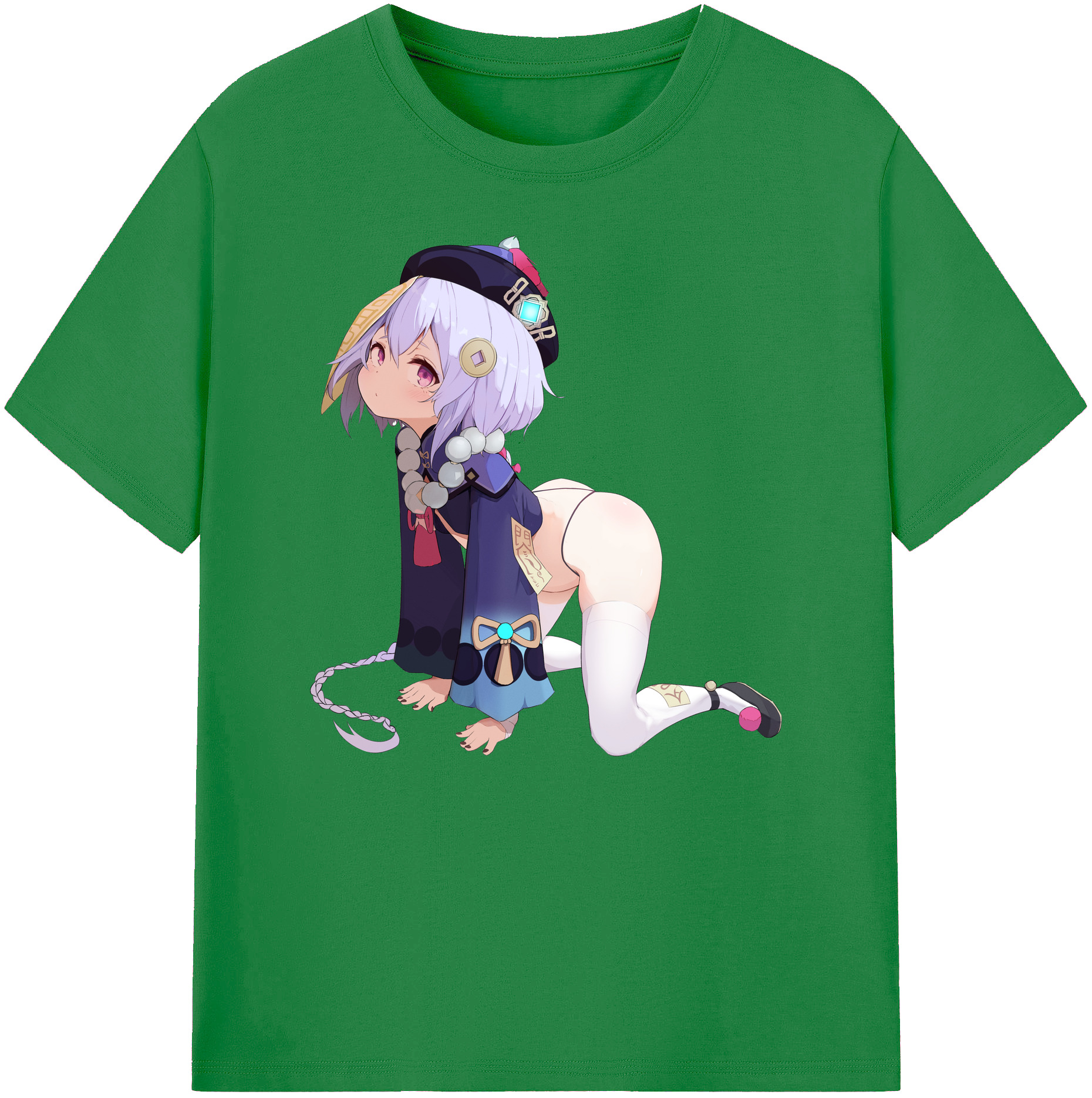 げんし神 七七 なな  genshin Nana 綿100％ メンズ半袖Tシャツ｜肌触りやわらか＆通気性
