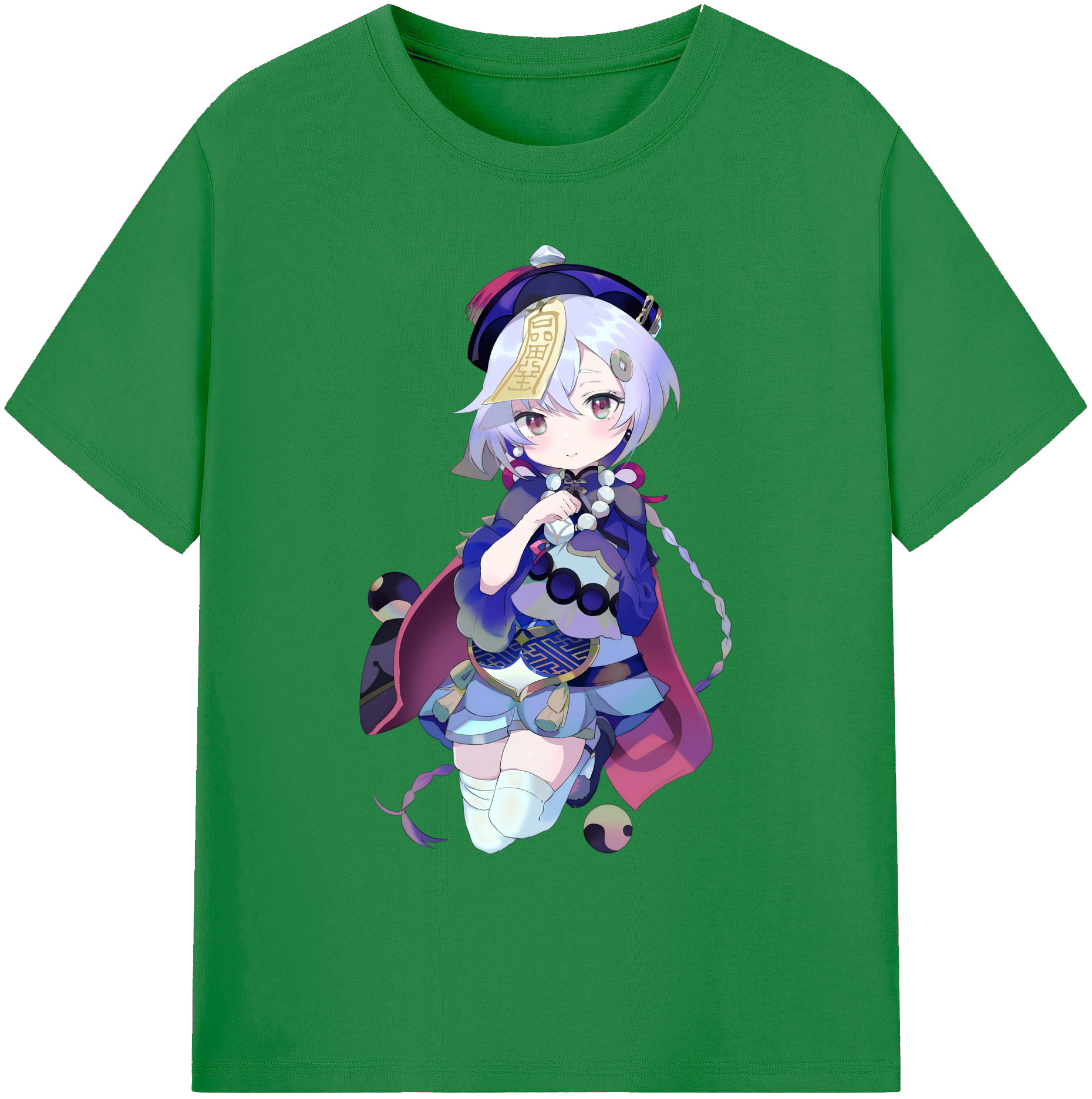 げんし神 七七 なな  genshin Nana 綿100％ メンズ半袖Tシャツ｜肌触りやわらか＆通気性