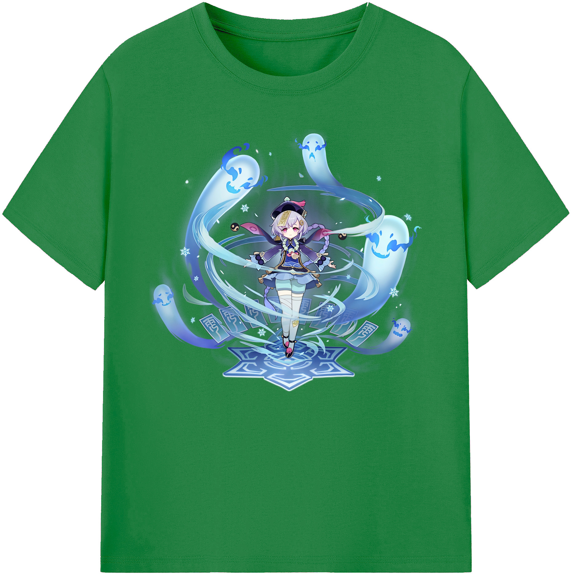 げんし神 七七 なな  genshin Nana 綿100％ メンズ半袖Tシャツ｜肌触りやわらか＆通気性