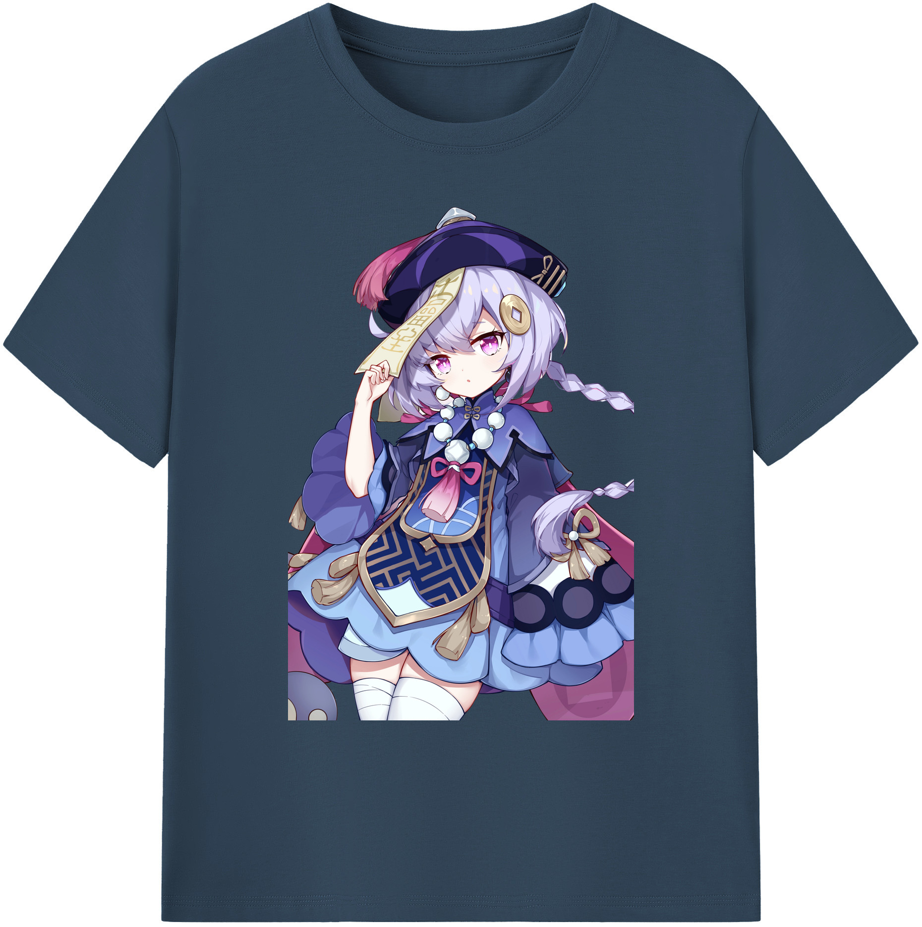 げんし神 七七 なな  genshin Nana 綿100％ メンズ半袖Tシャツ｜肌触りやわらか＆通気性