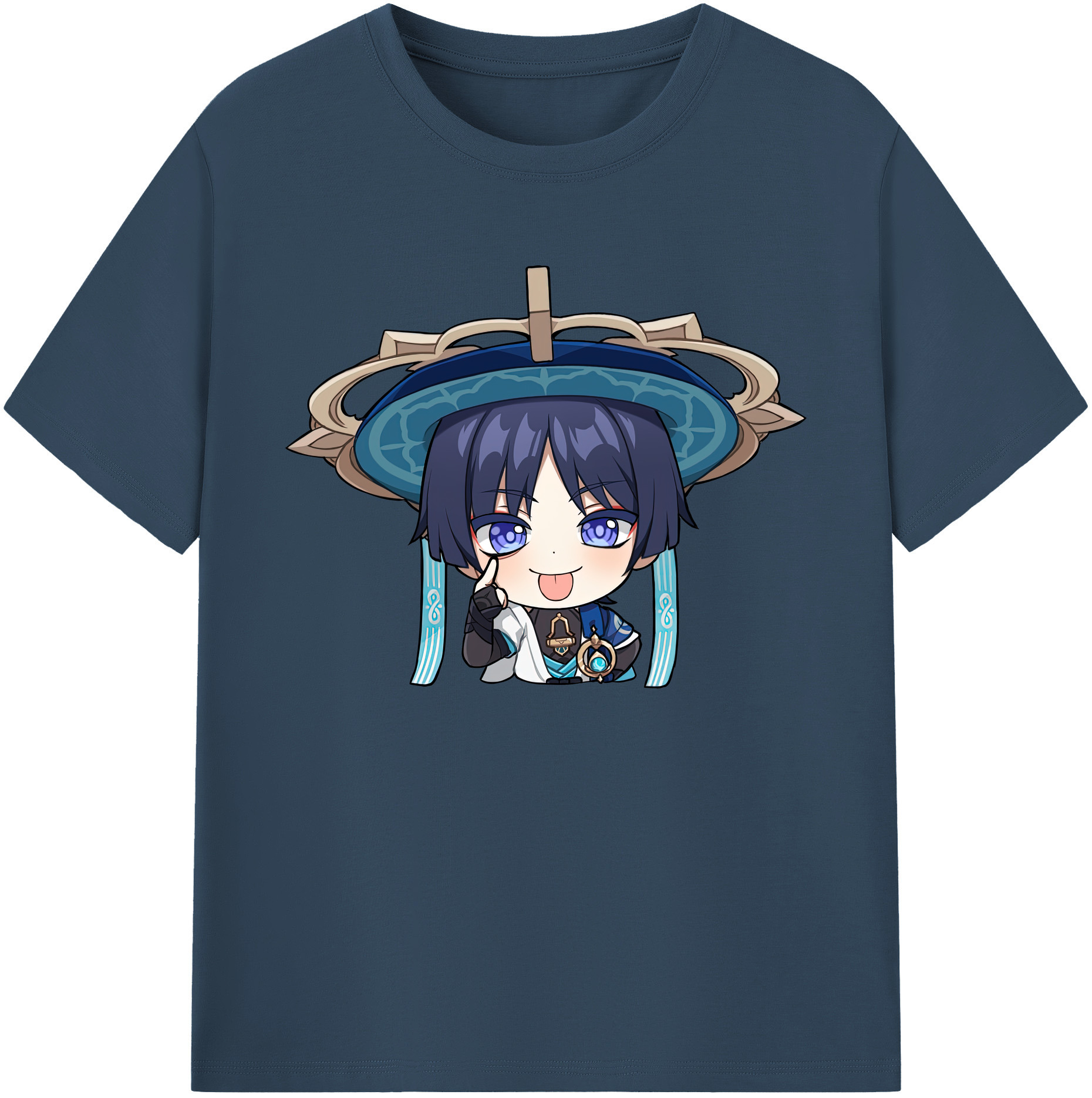 げんし神 さんペい genshin Sanpei 綿100％ メンズ半袖Tシャツ｜肌触りやわらか＆通気性