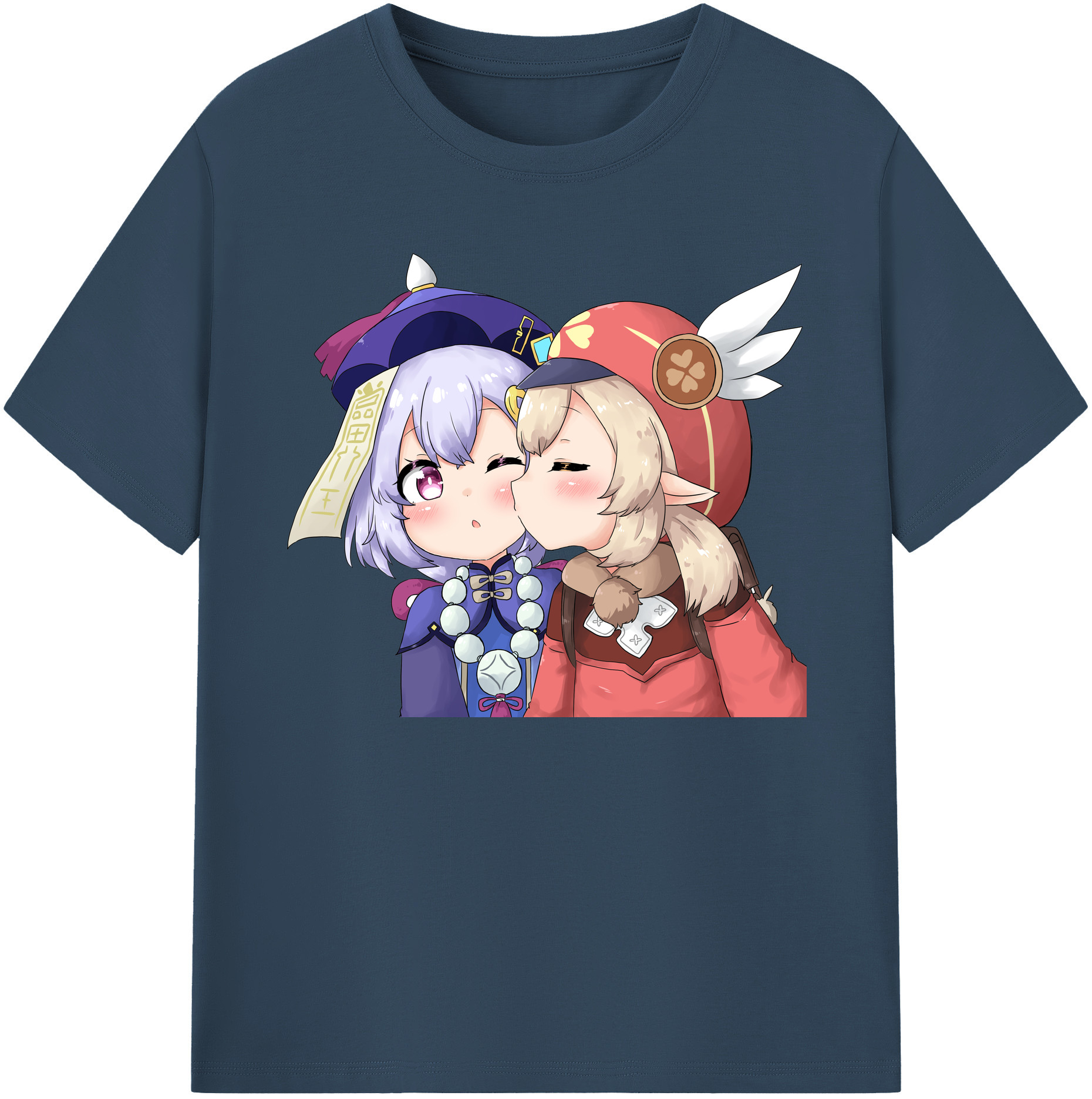 げんし神 七七 なな  genshin Nana 綿100％ メンズ半袖Tシャツ｜肌触りやわらか＆通気性