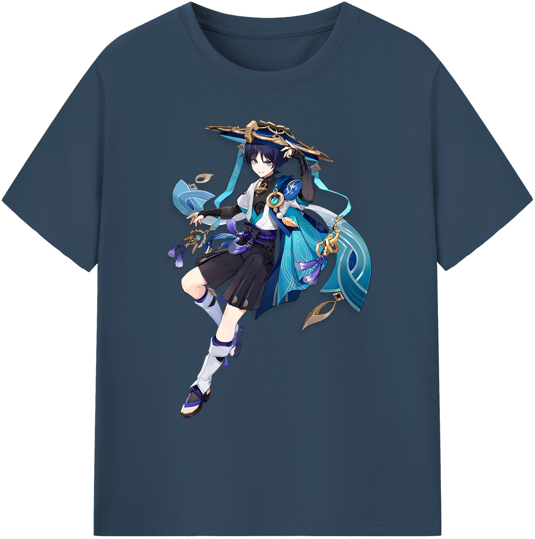 げんし神 さんペい genshin Sanpei 綿100％ メンズ半袖Tシャツ｜肌触りやわらか＆通気性