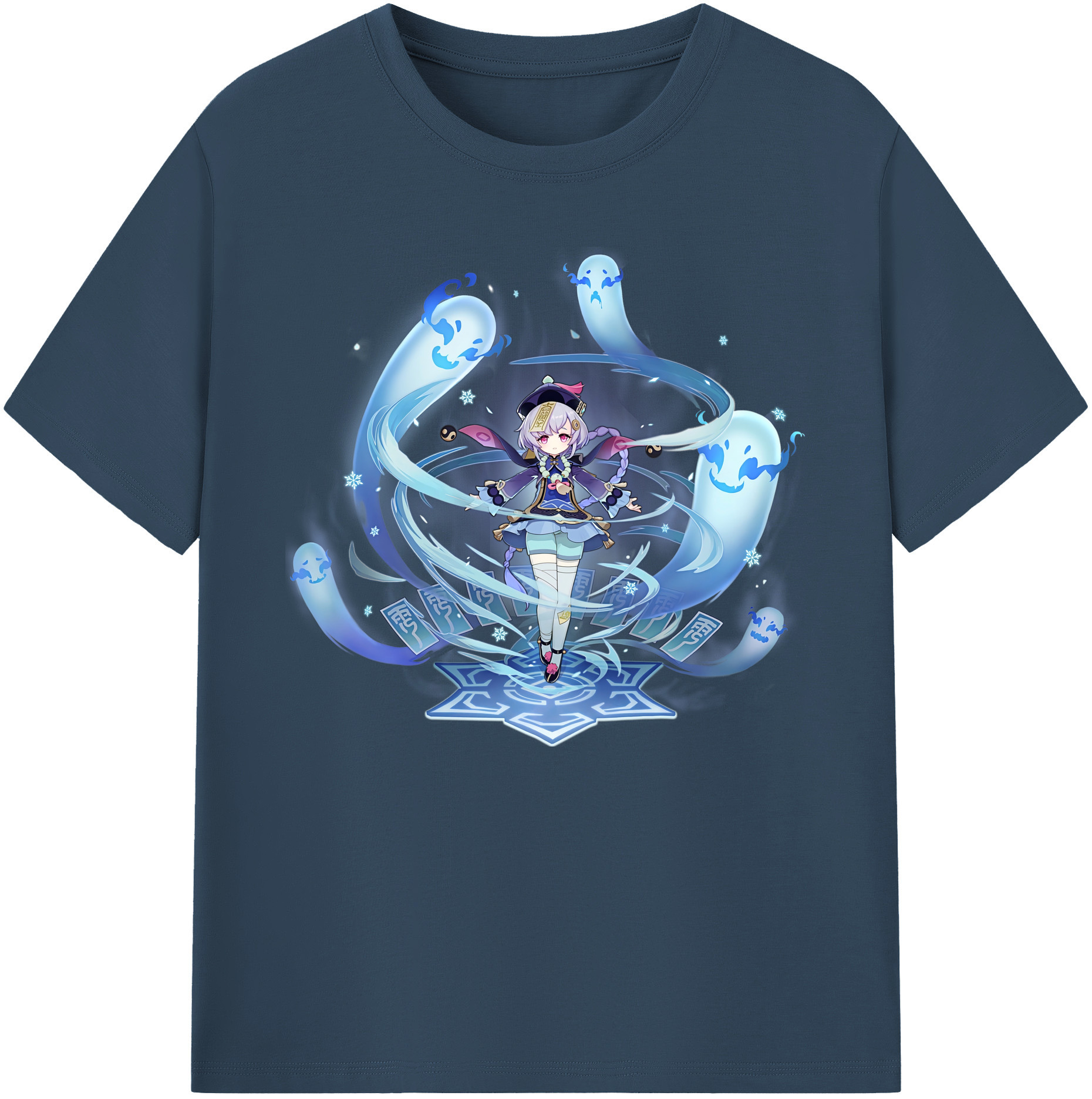 げんし神 七七 なな  genshin Nana 綿100％ メンズ半袖Tシャツ｜肌触りやわらか＆通気性