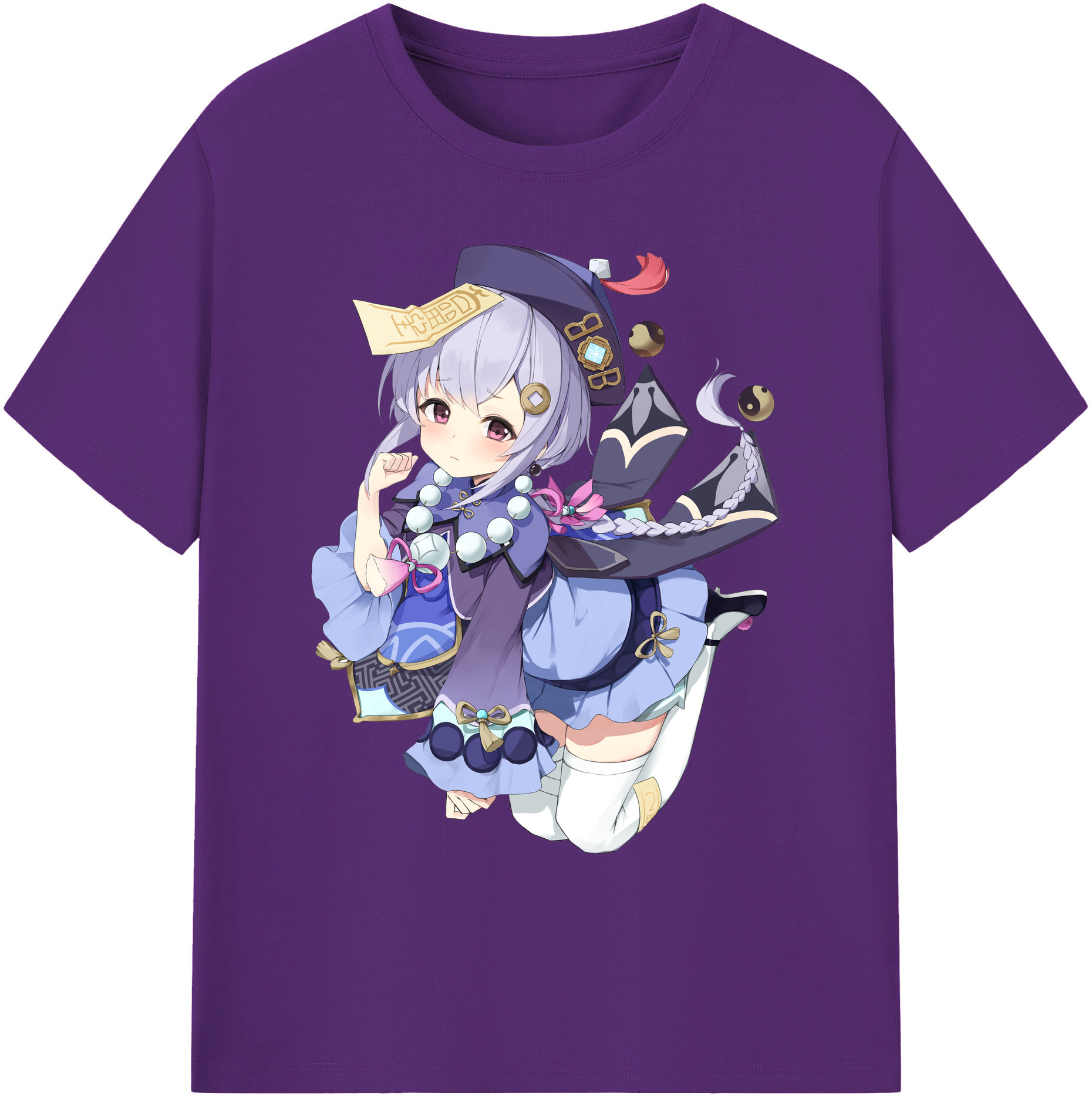 げんし神 七七 なな  genshin Nana 綿100％ メンズ半袖Tシャツ｜肌触りやわらか＆通気性