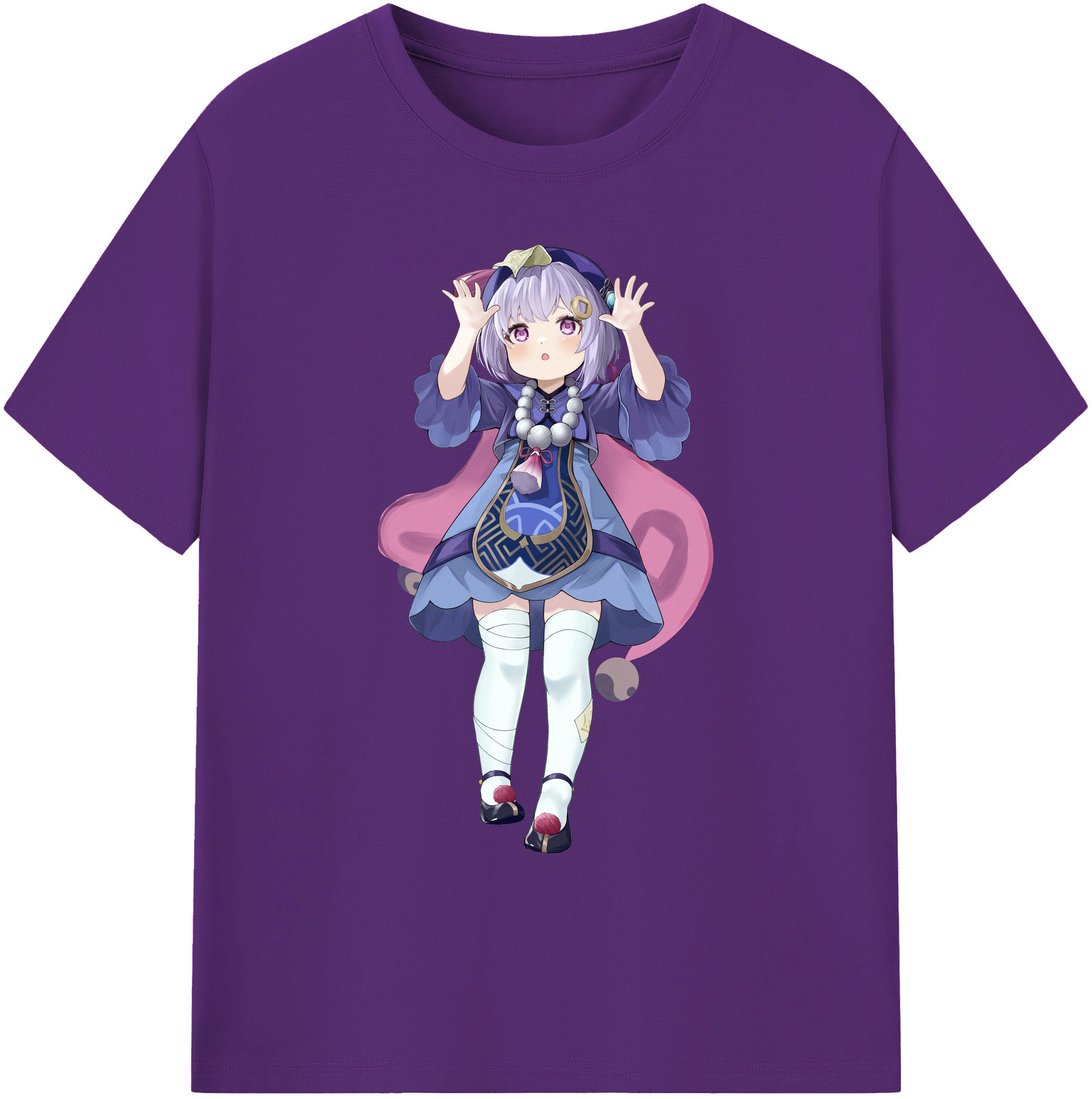 げんし神 七七 なな  genshin Nana 綿100％ メンズ半袖Tシャツ｜肌触りやわらか＆通気性