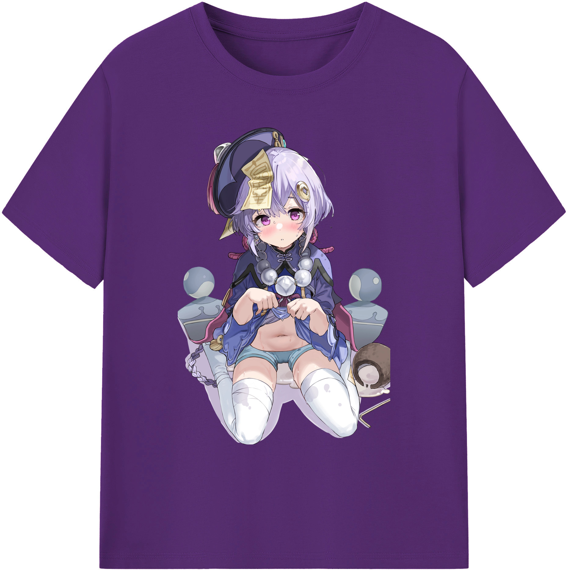 げんし神 七七 なな  genshin Nana 綿100％ メンズ半袖Tシャツ｜肌触りやわらか＆通気性