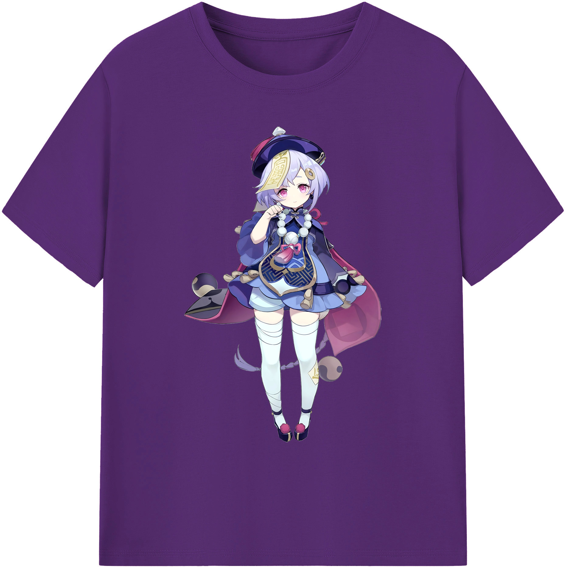 げんし神 七七 なな  genshin Nana 綿100％ メンズ半袖Tシャツ｜肌触りやわらか＆通気性