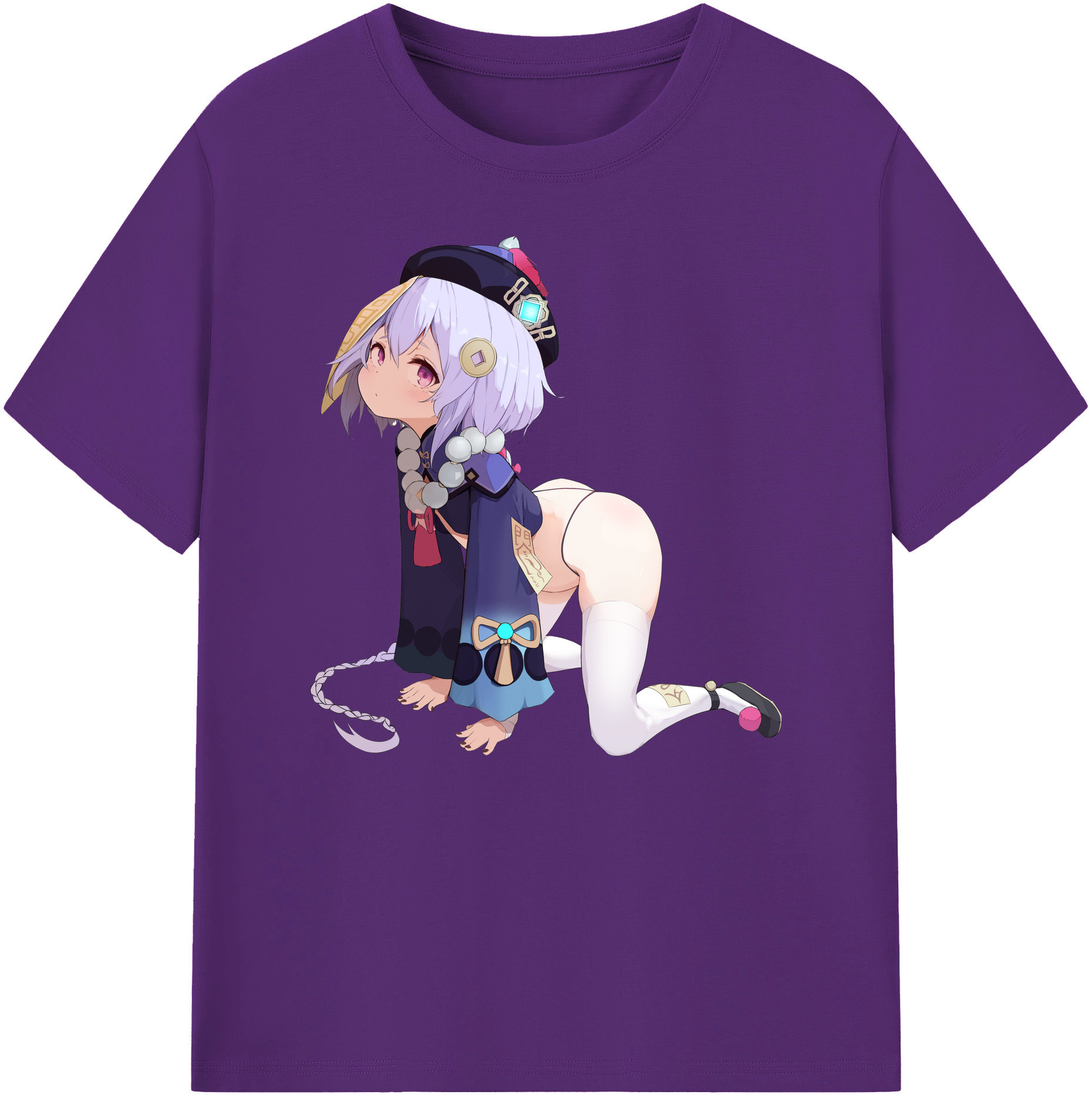 げんし神 七七 なな  genshin Nana 綿100％ メンズ半袖Tシャツ｜肌触りやわらか＆通気性