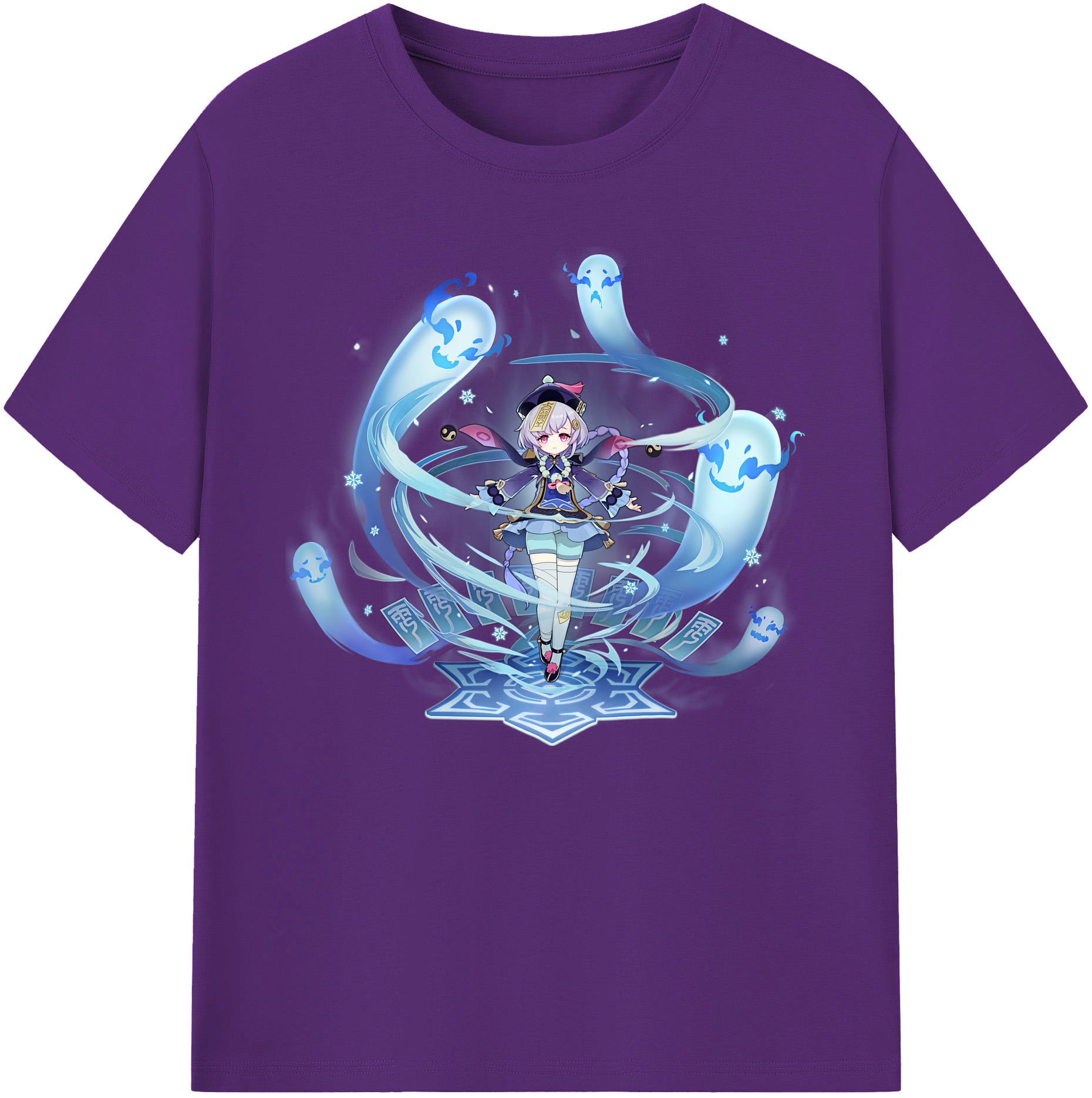 げんし神 七七 なな  genshin Nana 綿100％ メンズ半袖Tシャツ｜肌触りやわらか＆通気性