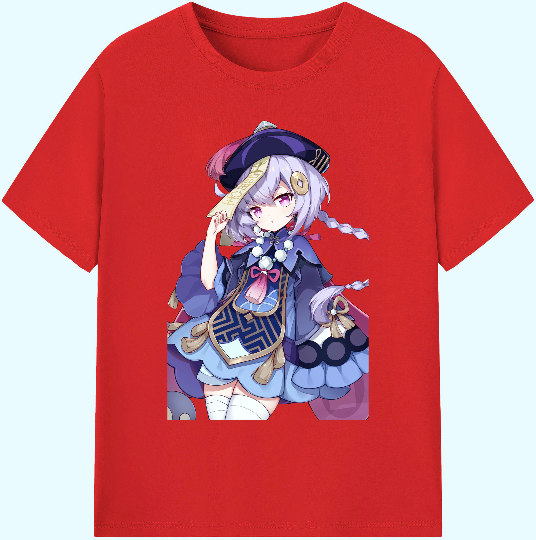 げんし神 七七 なな  genshin Nana 綿100％ メンズ半袖Tシャツ｜肌触りやわらか＆通気性